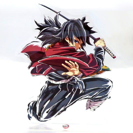 Giyu Tomioka Big Acrylic Stand Real Webshop Kuji & Webshop Kuji Demon Slayer The Movie Infinity Castle Chapter 1 Akaza Returns Hashira Giyu Tomioka End Roll Illustration A Prize C107 Goods [USED]