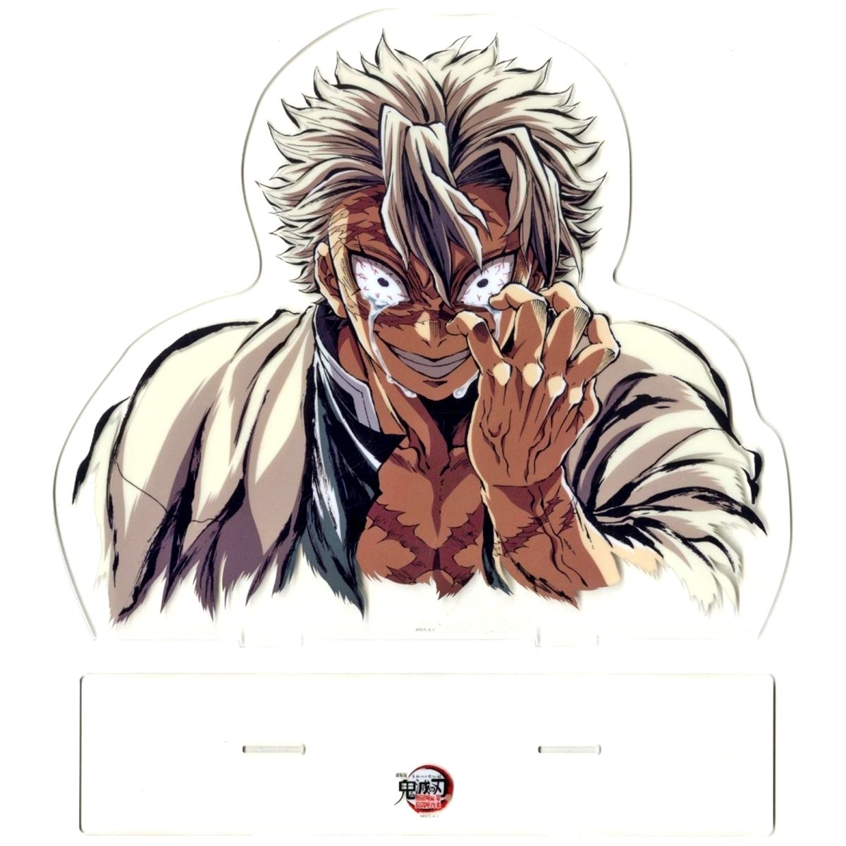Sanemi Shinazugawa Demon Slayer: Kimetsu no Yaiba - The Movie: Infinity Castle Real WEBSHOP Kuji & WEBSHOP Kuji Hashira End Roll Illustration Big Acrylic Stand Prize A C107 Goods [USED]