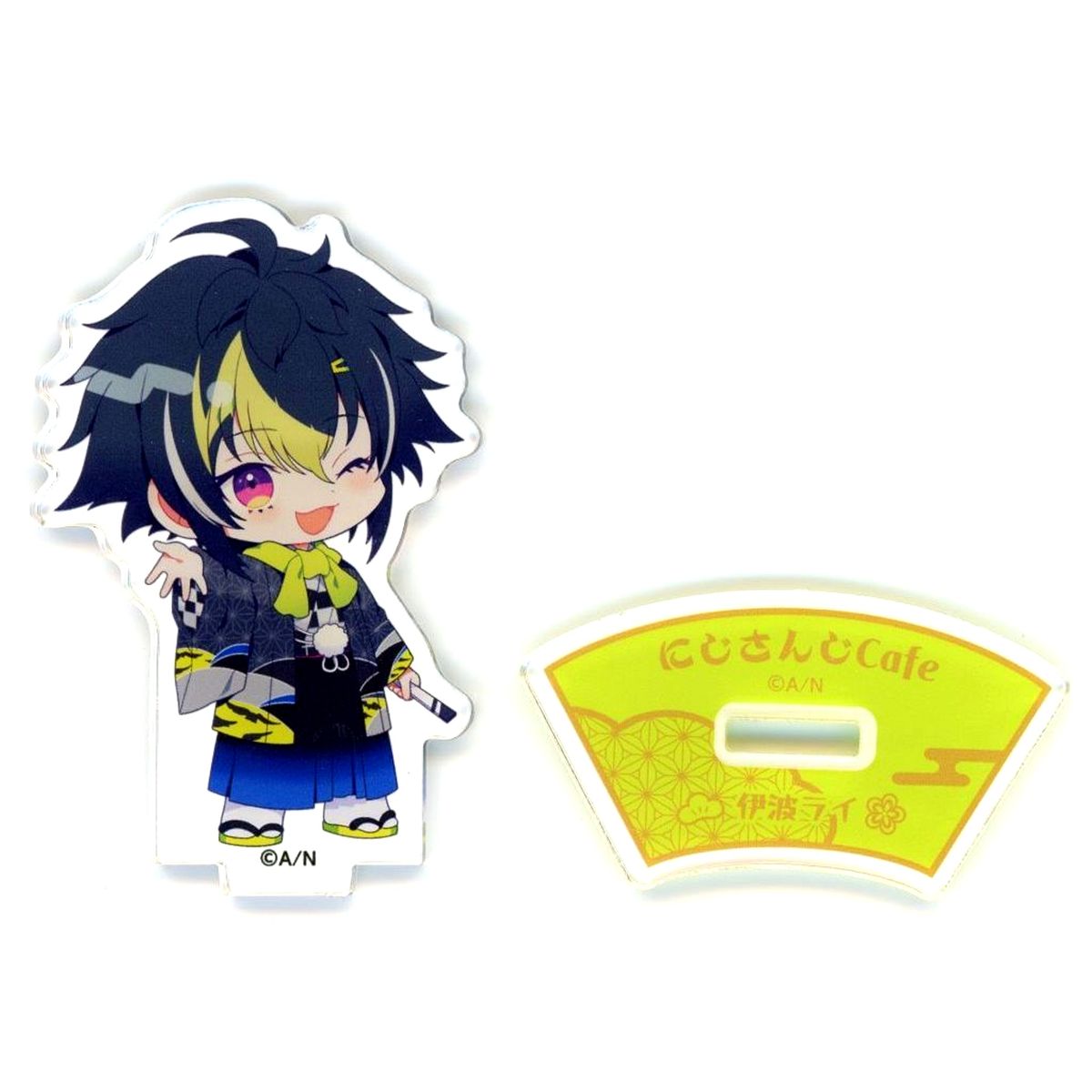Inami Rai Kimono Illustration Mini Character Trading Acrylic Stand Virtual YouTuber Nijisanji x SWEETS PARADISE Vol. 13 [USED]