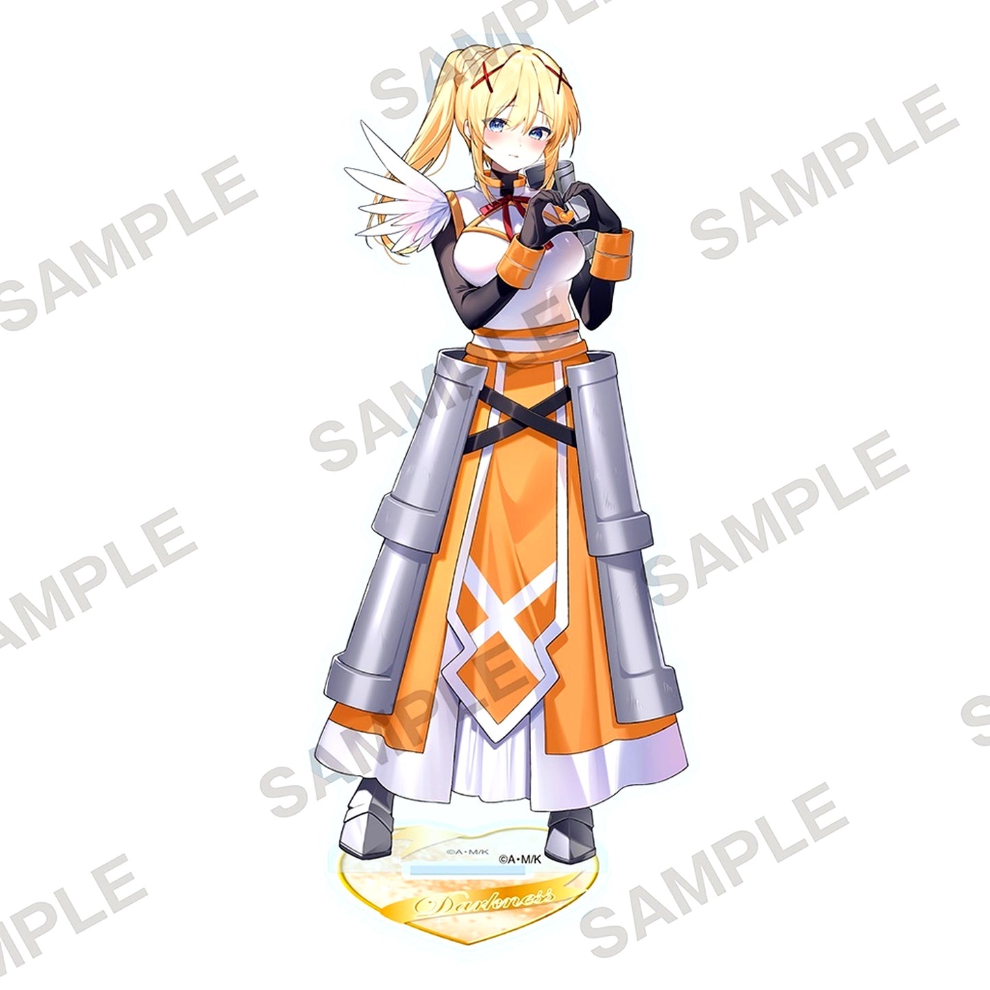 Darkness Valentine 2026 Illustration Acrylic Stand KonoSuba God's Blessing on This Wonderful World! [USED]