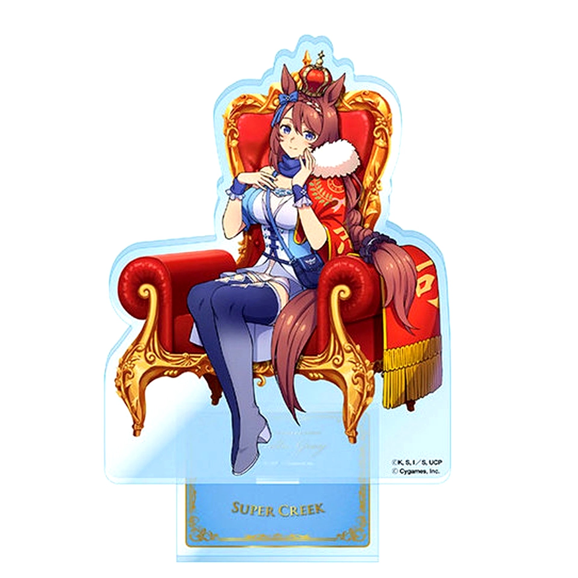 Super Creek 4. Anime Uma Musume Cinderella Gray Champions Acrylic Stand [USED]