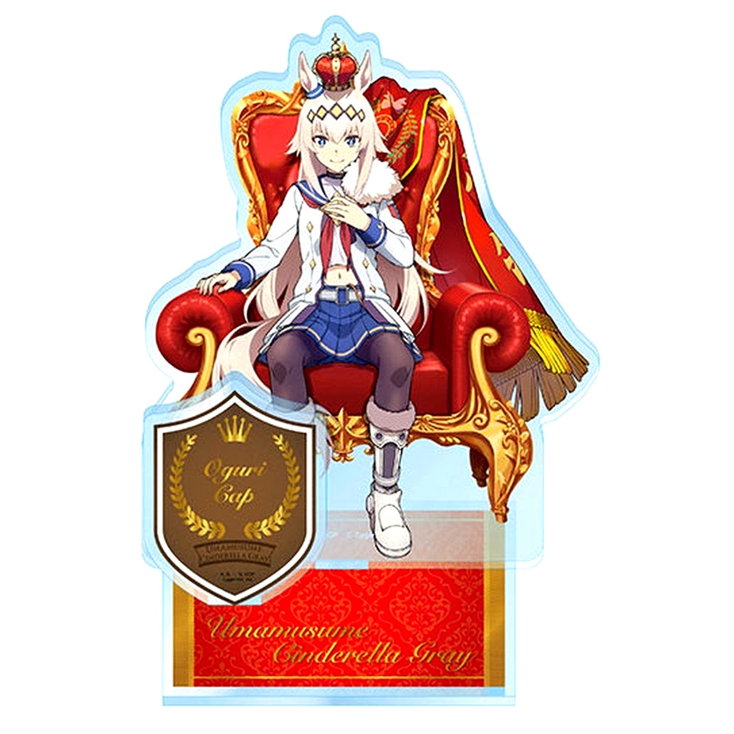 Oguri Cap 1. Anime Uma Musume Cinderella Gray Champions Super Extra Large Acrylic Stand [USED]