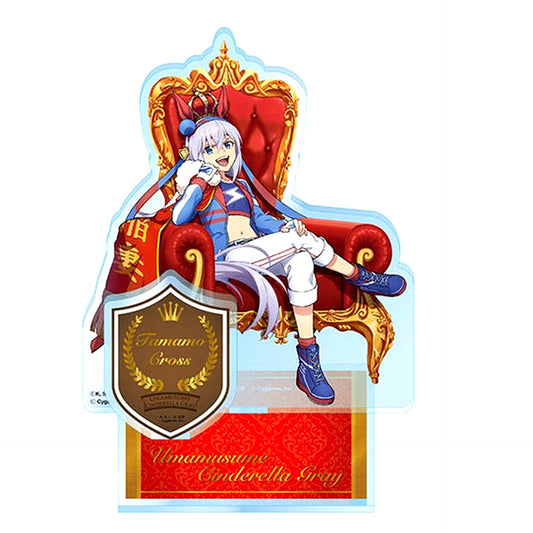 Tamamo Cross 2. Anime Uma Musume Cinderella Gray Champions Super Extra Large Acrylic Stand [USED]