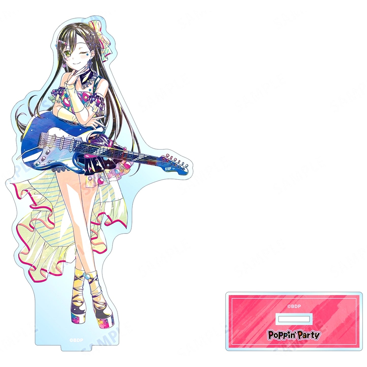 Tae Hanazono BanG Dream! Girls Band Party! Ani-Art Vol. 6 Big Acrylic Stand [USED]