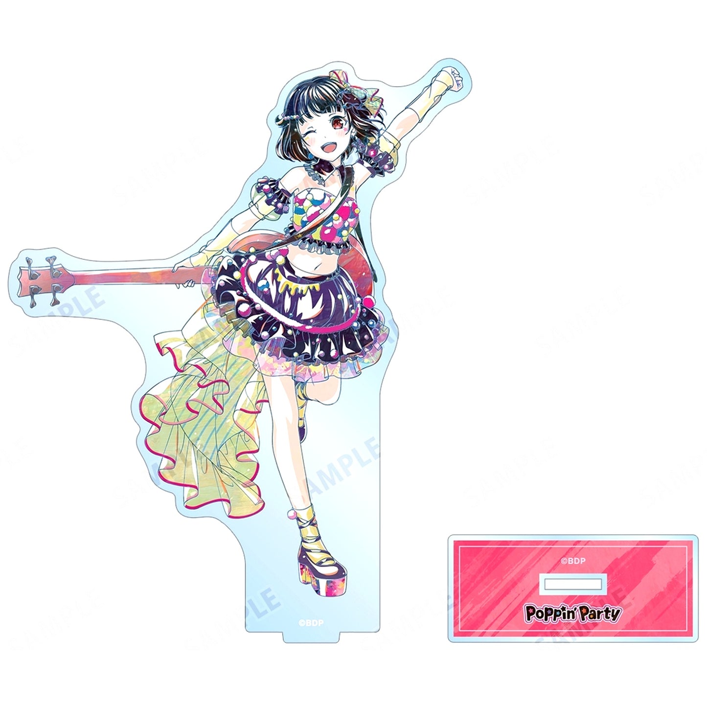 Rimi Ushigome BanG Dream! Girls Band Party! Ani-Art Vol. 6 Big Acrylic Stand [USED]