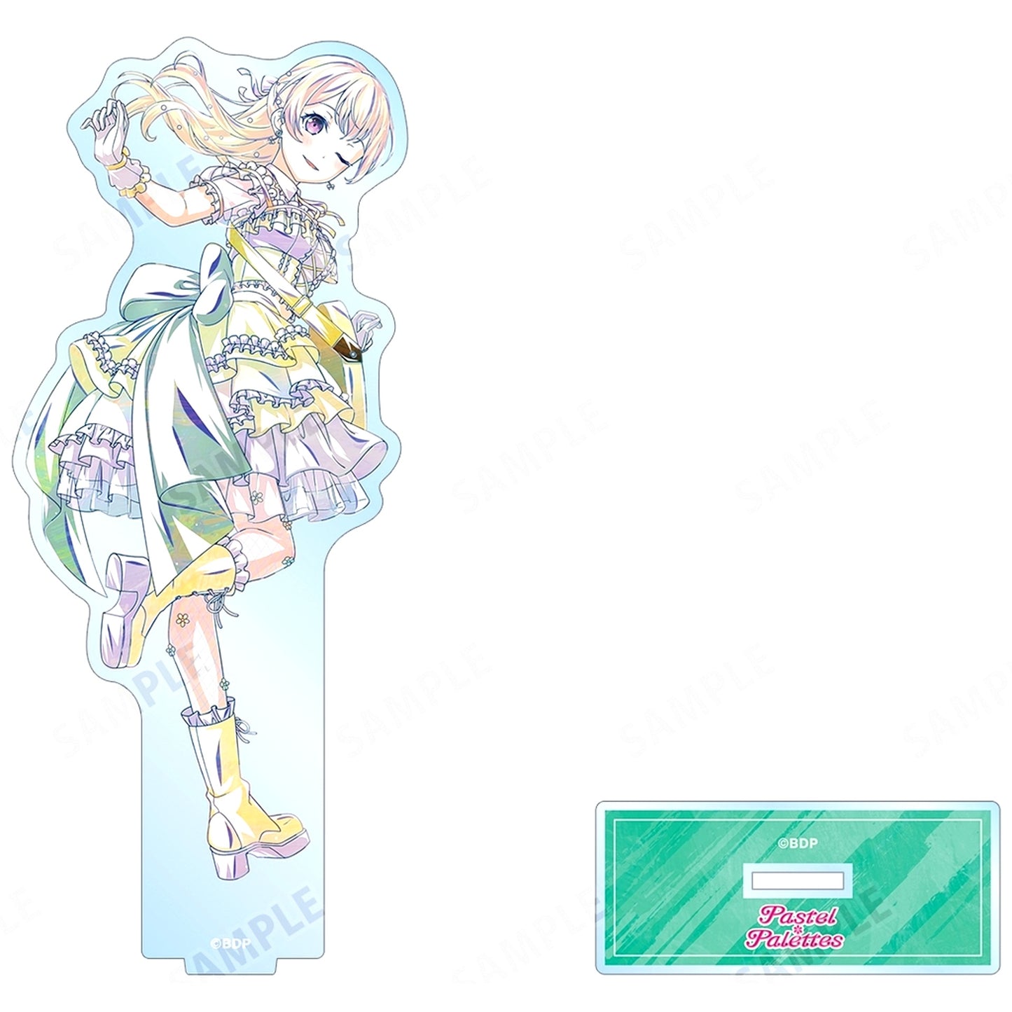 Chisato Shirasagi BanG Dream! Girls Band Party! Ani-Art Vol. 6 Big Acrylic Stand [USED]