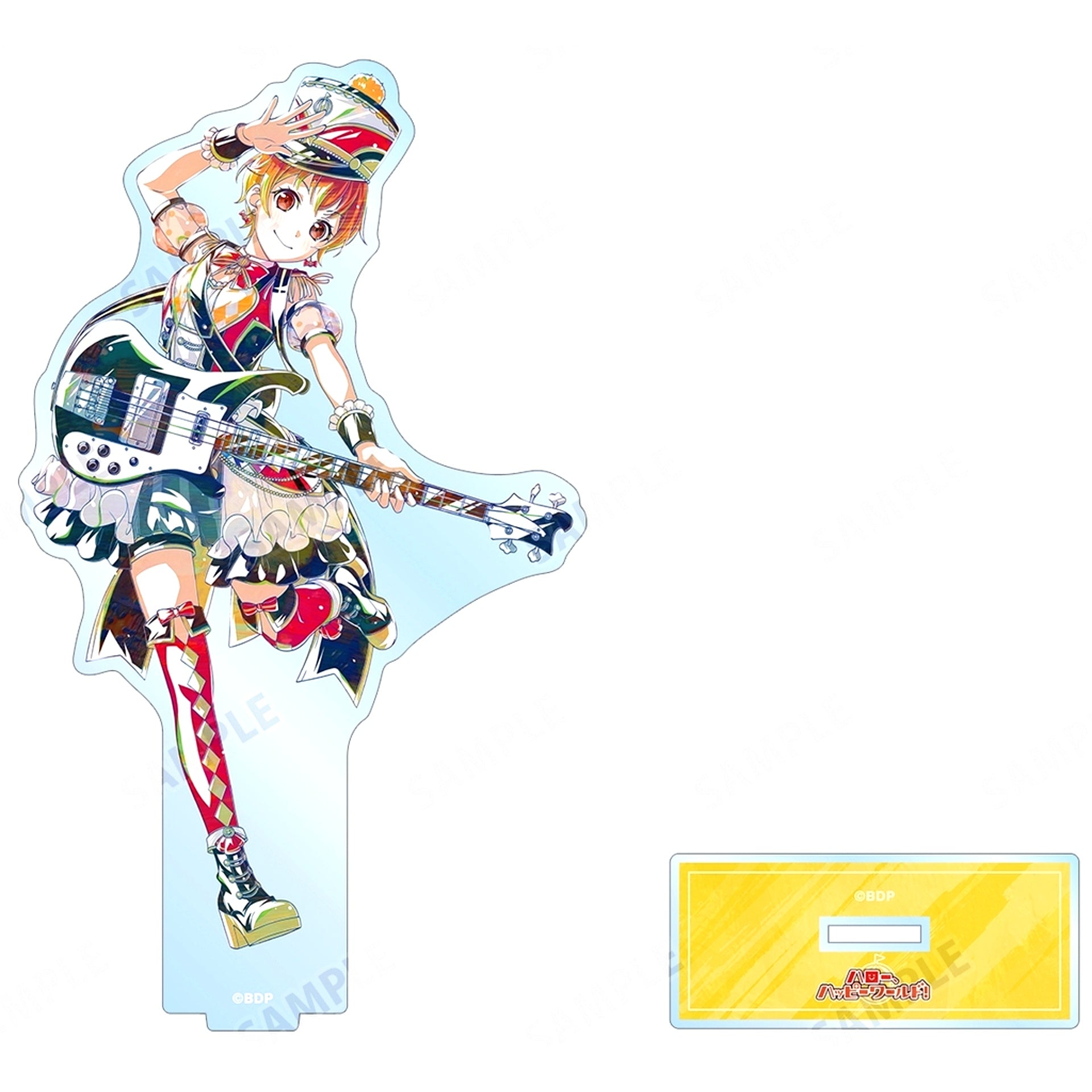 Hagumi Kitazawa BanG Dream! Girls Band Party! Ani-Art Vol. 6 Big Acrylic Stand [USED]