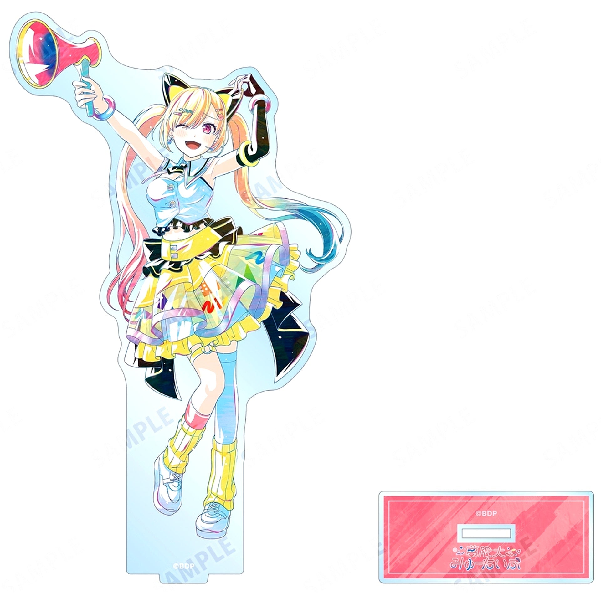 Arare Nakamachi BanG Dream! Girls Band Party! Ani-Art Vol. 6 Big Acrylic Stand [USED]