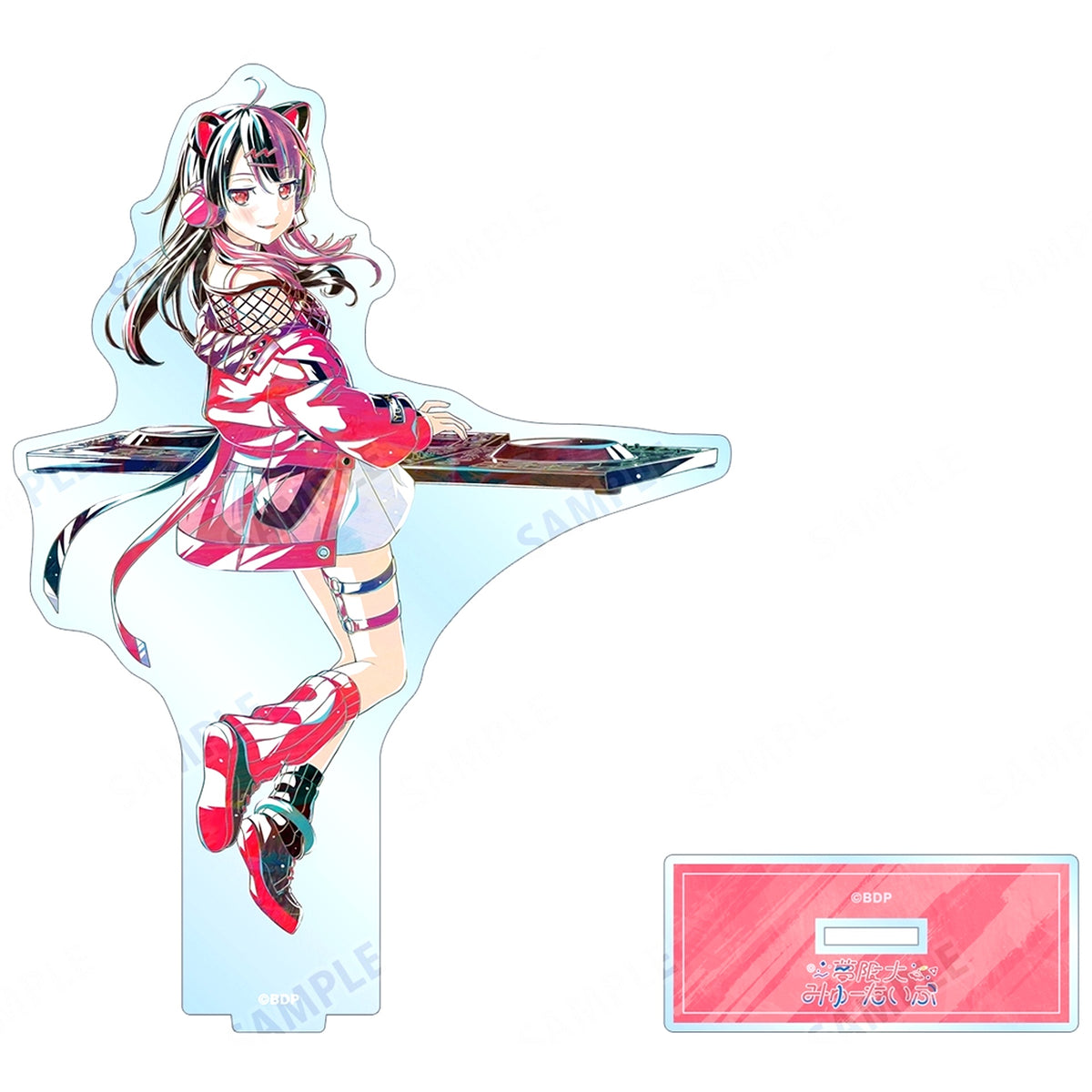 Yuno Sengoku BanG Dream! Girls Band Party! Ani-Art 6th BIG Acrylic Stand [USED]