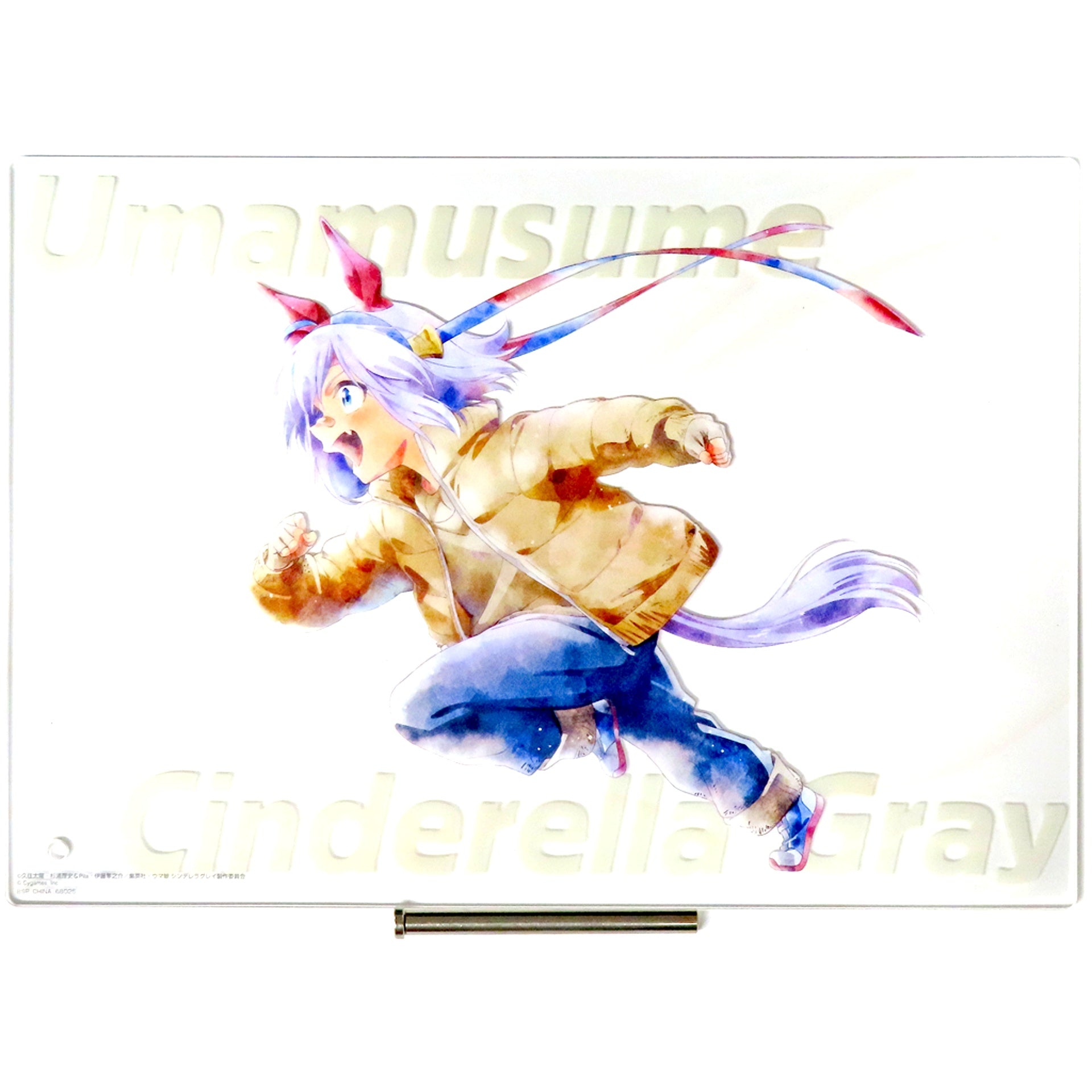 Tamamo Cross - Childhood Newly Drawn Acrylic Board Ichiban Kuji Anime Umamusume Cinderella Gray Ash Monster vs White Lightning Prize G [USED]