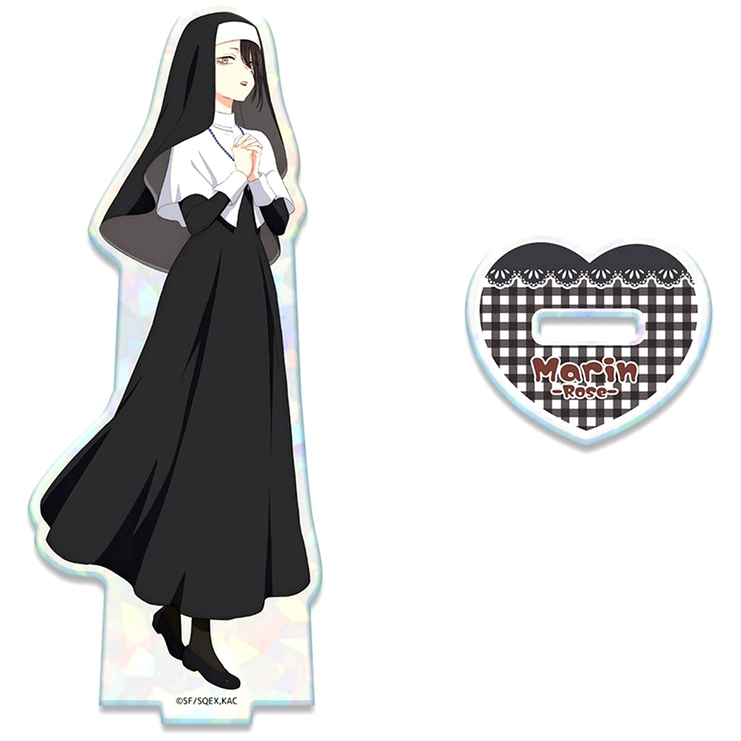 Marin Kitagawa Rose Design 04 My Dress-Up Darling Season 2 Hologram Acrylic Stand [USED]