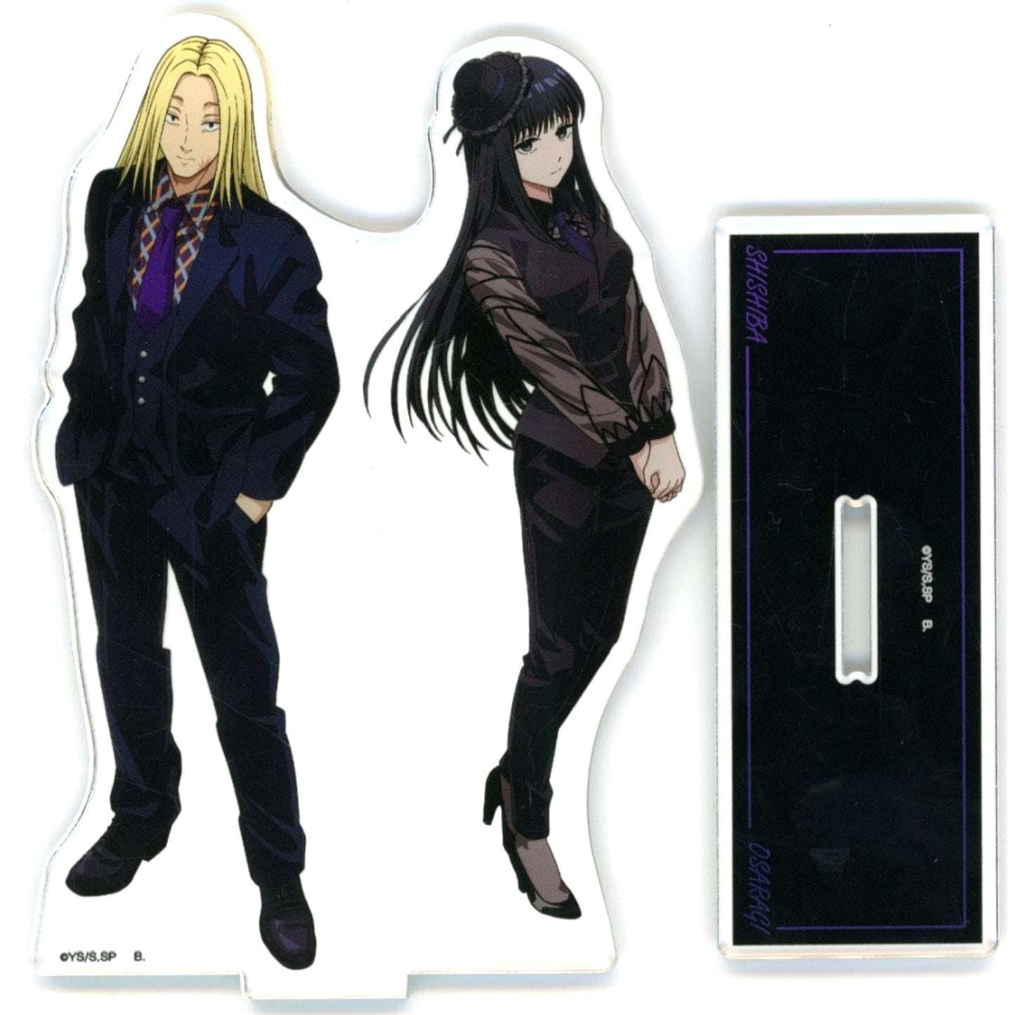 Shishiba & Osaragi Hapikuro! Acrylic Stand Illustration Sakamoto Days [USED]