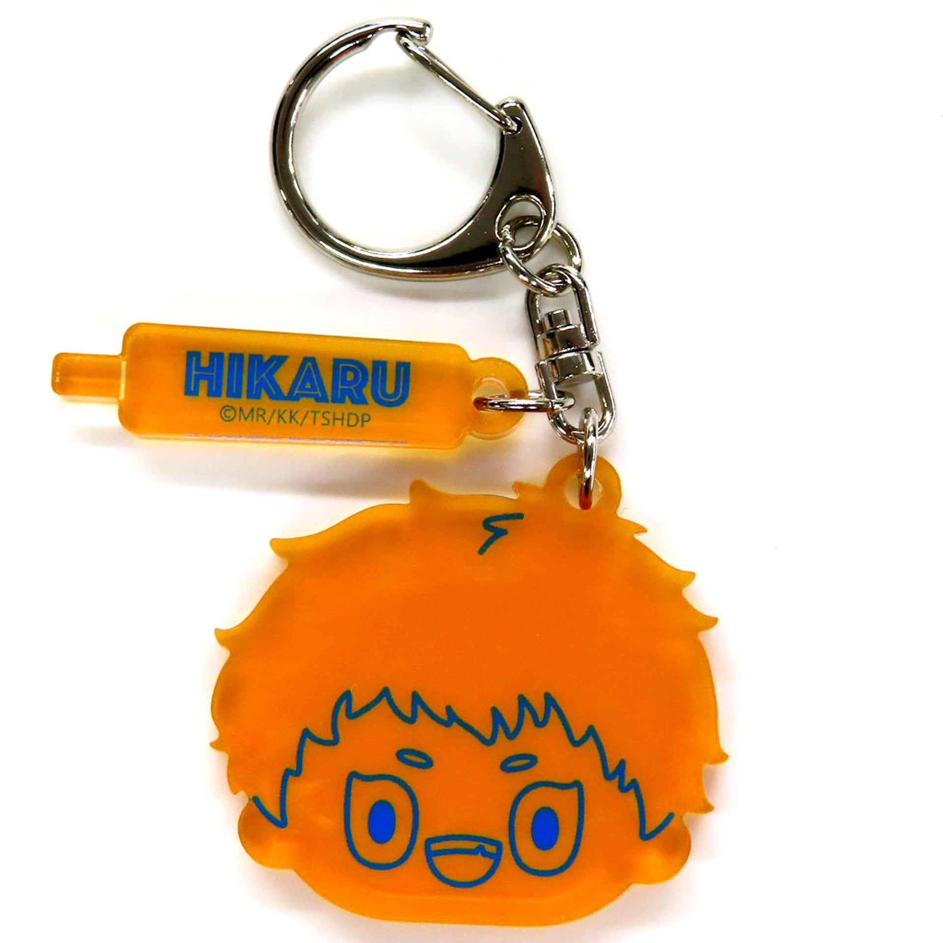 Hikaru The Summer Hikaru Died Chibi Character Face Acrylic Keychain Exhibition [USED]