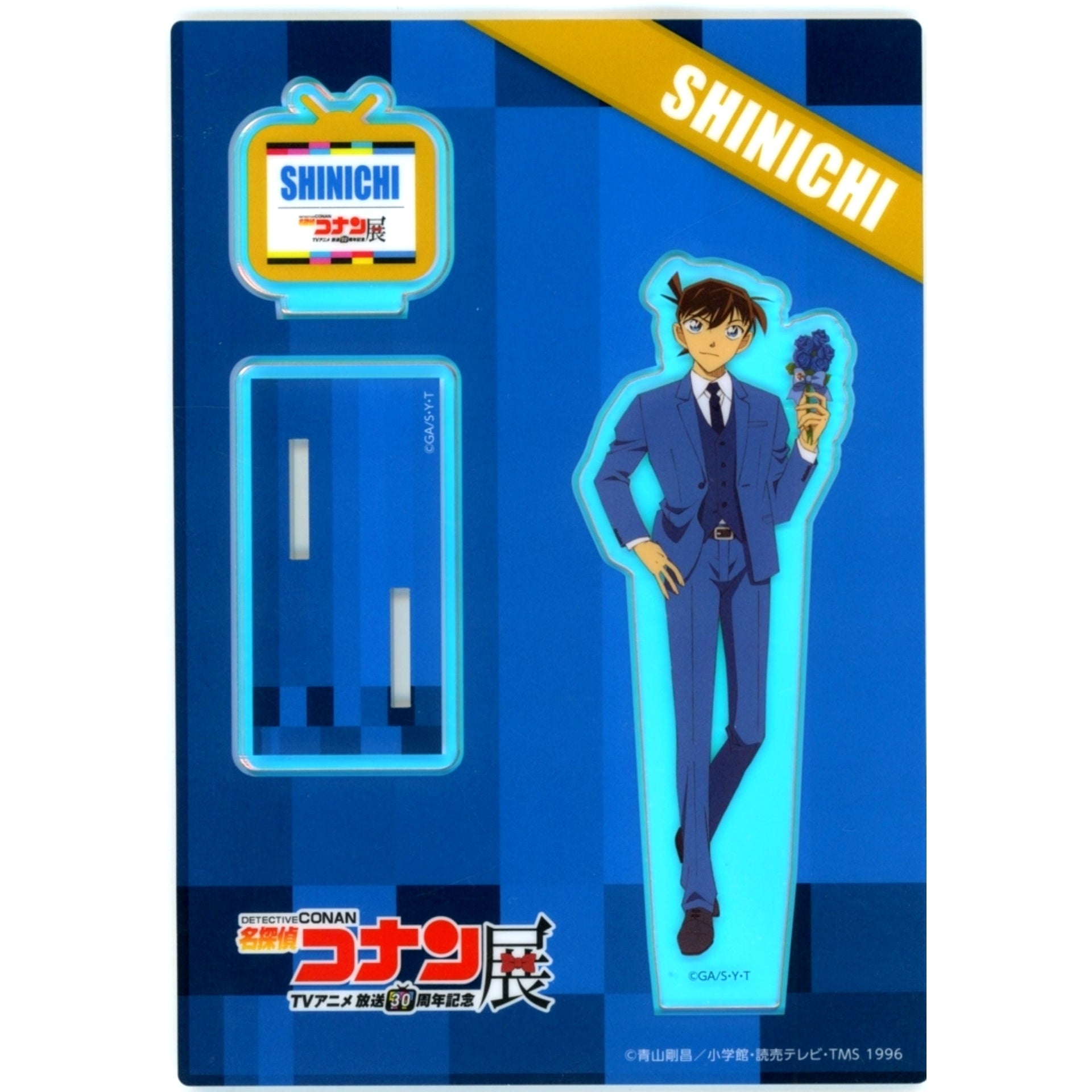 Shinichi Kudo Acrylic Stand 30th Anniversary TV Anime Detective Conan Exhibition [USED]