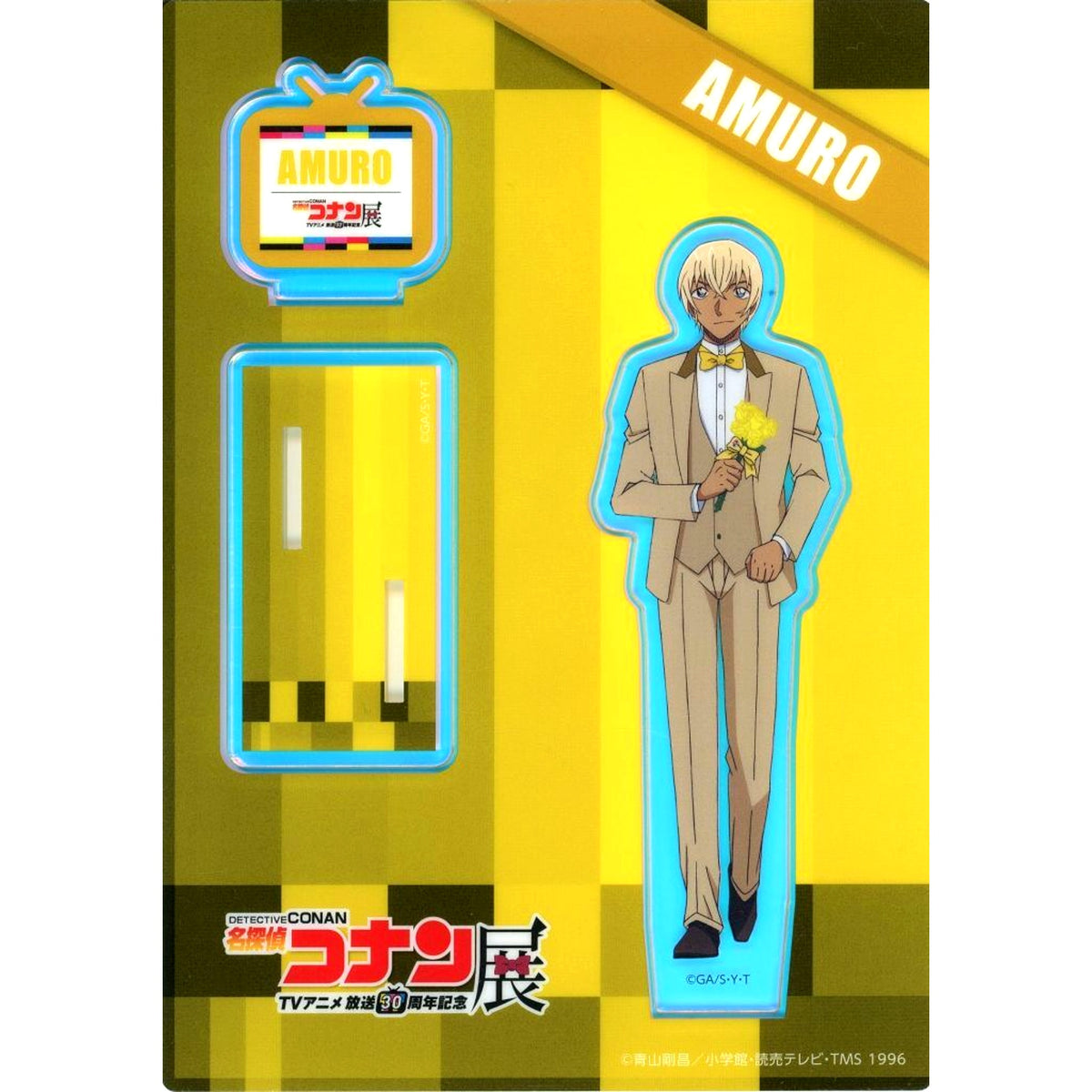 Toru Amuro Acrylic Stand 30th Anniversary TV Anime Detective Conan Exhibition [USED]