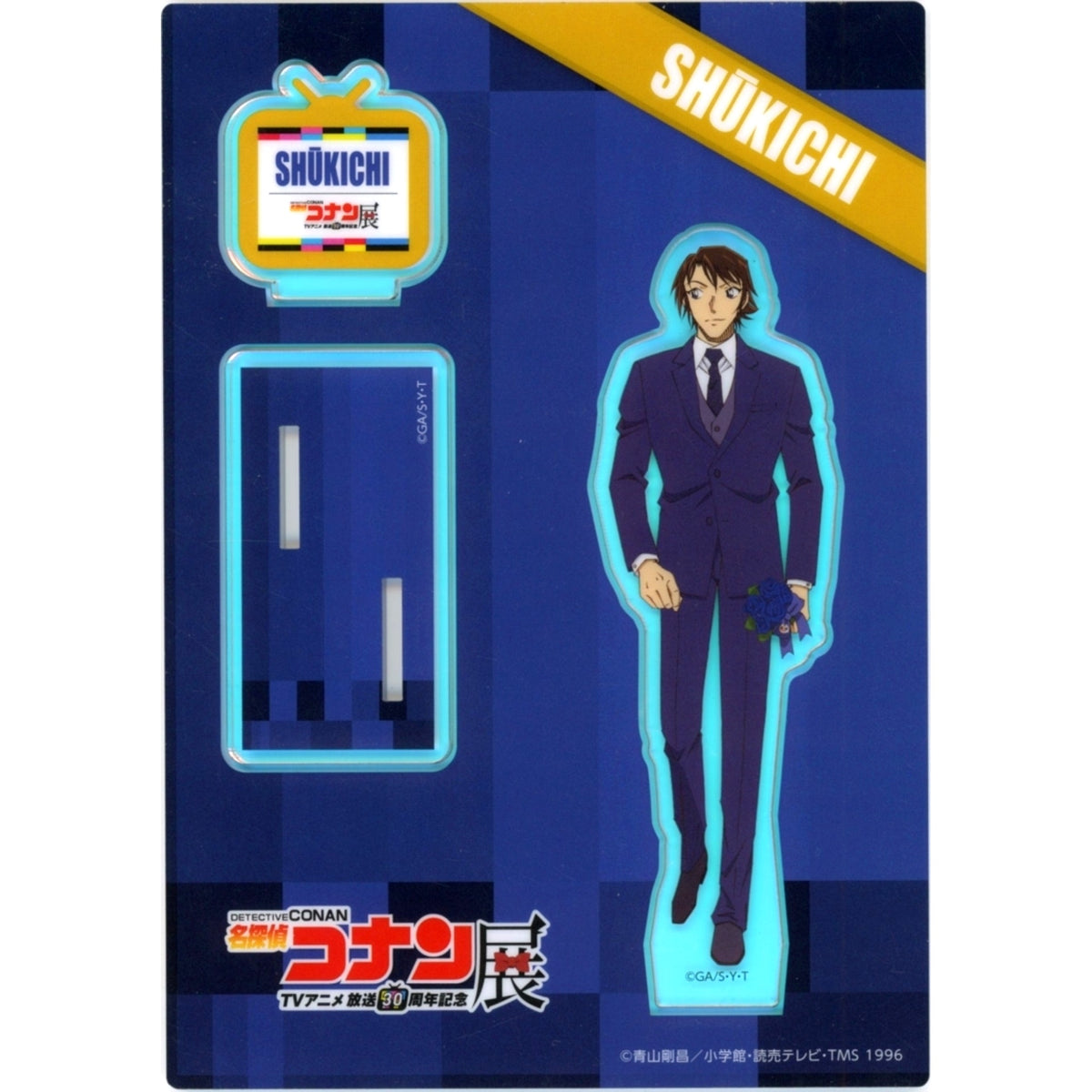 Shukichi Haneda Detective Conan 30th Anniversary TV Anime Exhibition Acrylic Stand [USED]