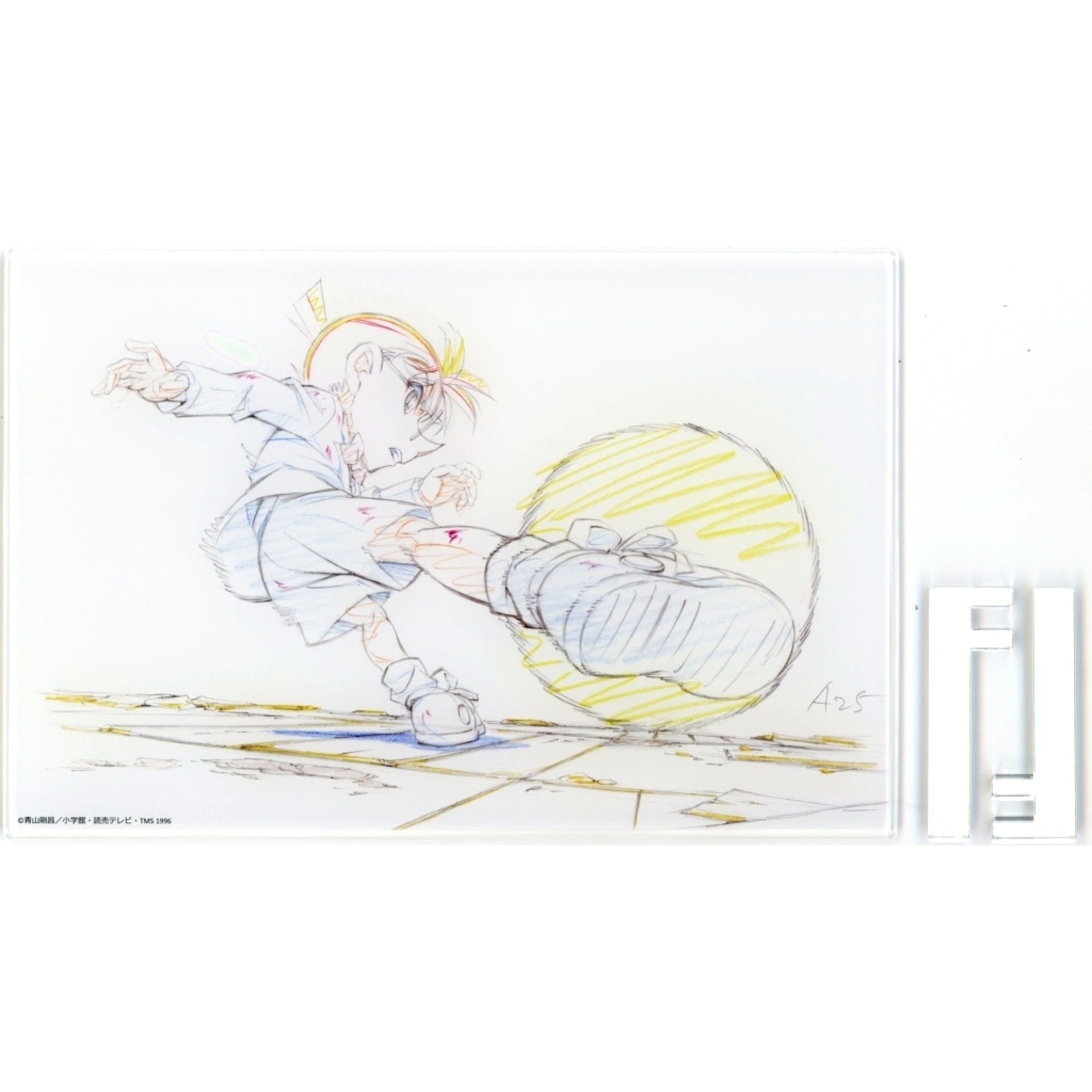 Conan Edogawa Detective Conan 30th Anniversary TV Anime Exhibition Original Art Acrylic Panel [USED]