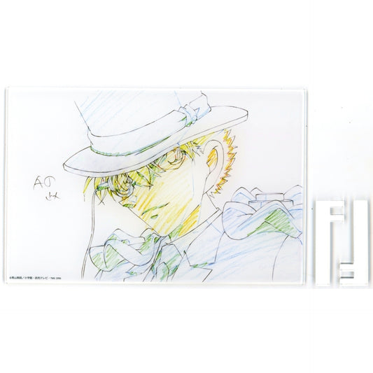 Kaito Kid Detective Conan 30th Anniversary TV Anime Exhibition Original Art Acrylic Panel [USED]
