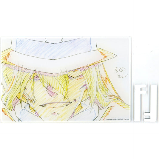 Gin Detective Conan 30th Anniversary TV Anime Exhibition Original Art Acrylic Panel [USED]