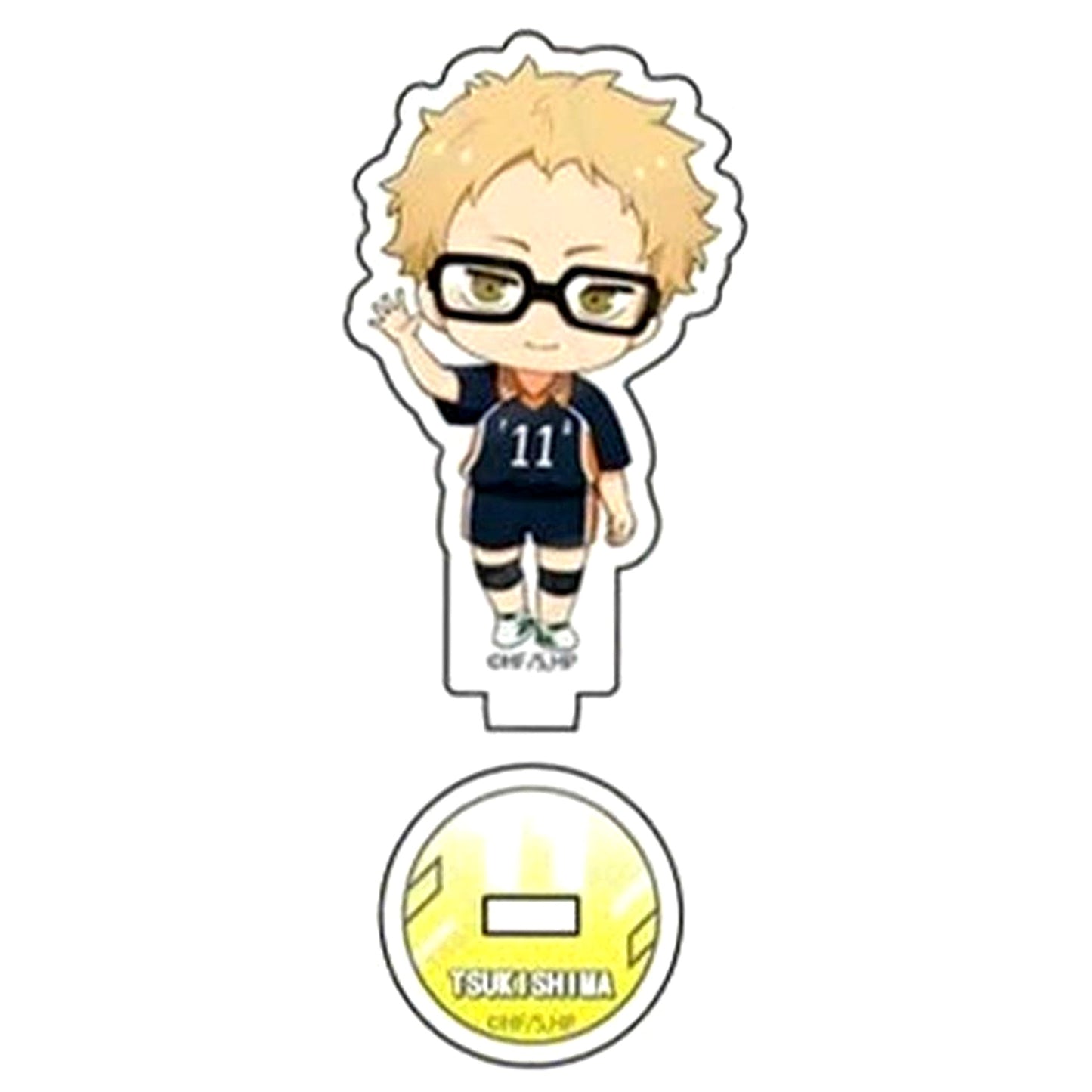 Kei Tsukishima Haikyu!! Mini Acrylic Stand Nice Play Ver. Jump Festa 2026 Goods [USED]