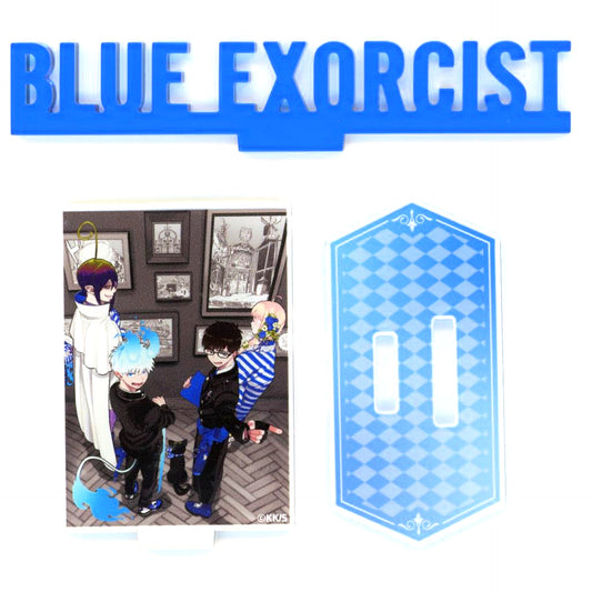 All Characters Blue Exorcist Title Sign Acrylic Stand [USED]