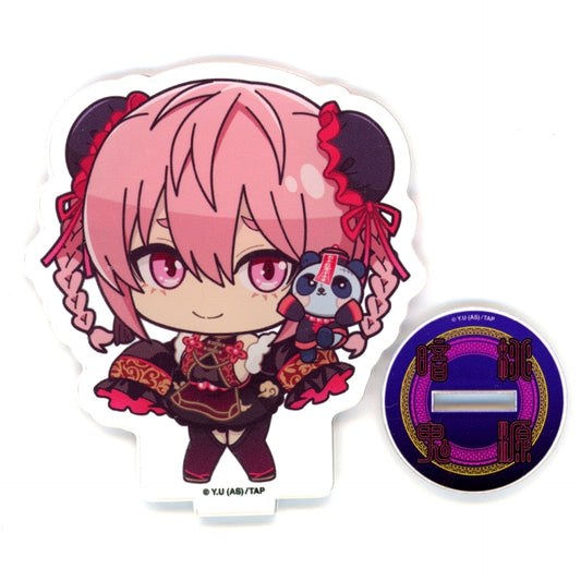 Homare Byobugaura Tougen Anki x Ouchi de Mini Character Acrylic Stand Ouchi-de Collection Vol.1 Dark Jiangshi [USED]