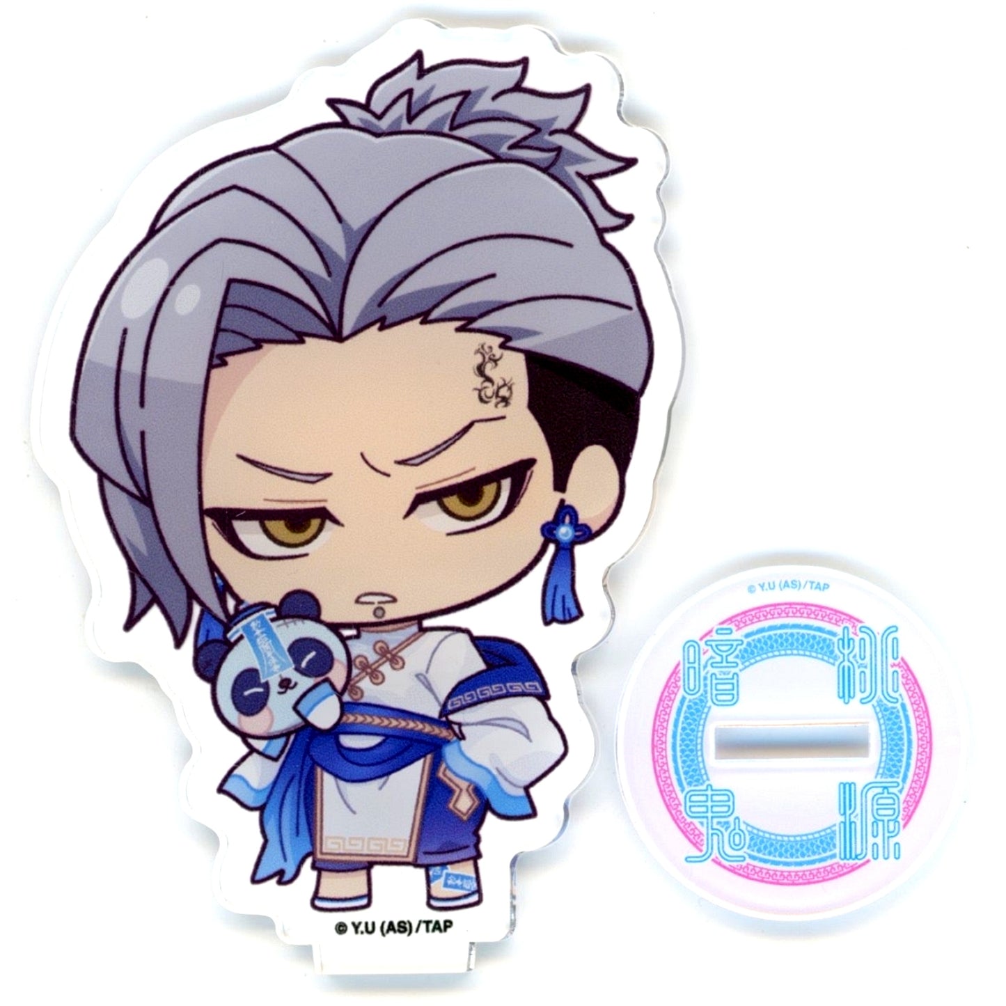 Shinya Tougan Tougen Anki x Ouchi de Mini Character Acrylic Stand Ouchi-de Collection Vol.2 Dark Jiangshi [USED]