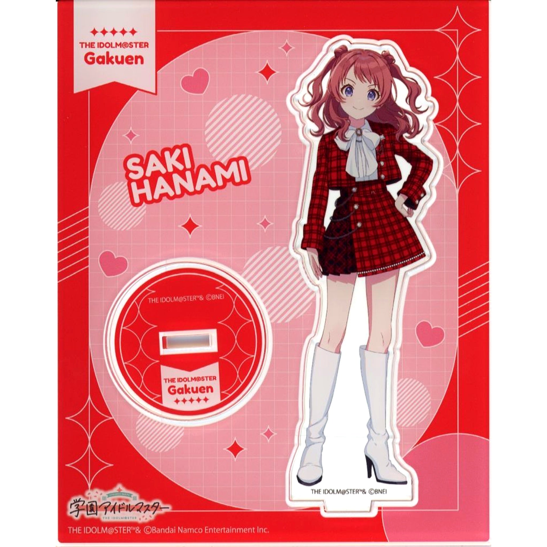 Saki Hanami Gakuen Idolmaster x 7-Eleven Acrylic Stand 7net Limited [USED]
