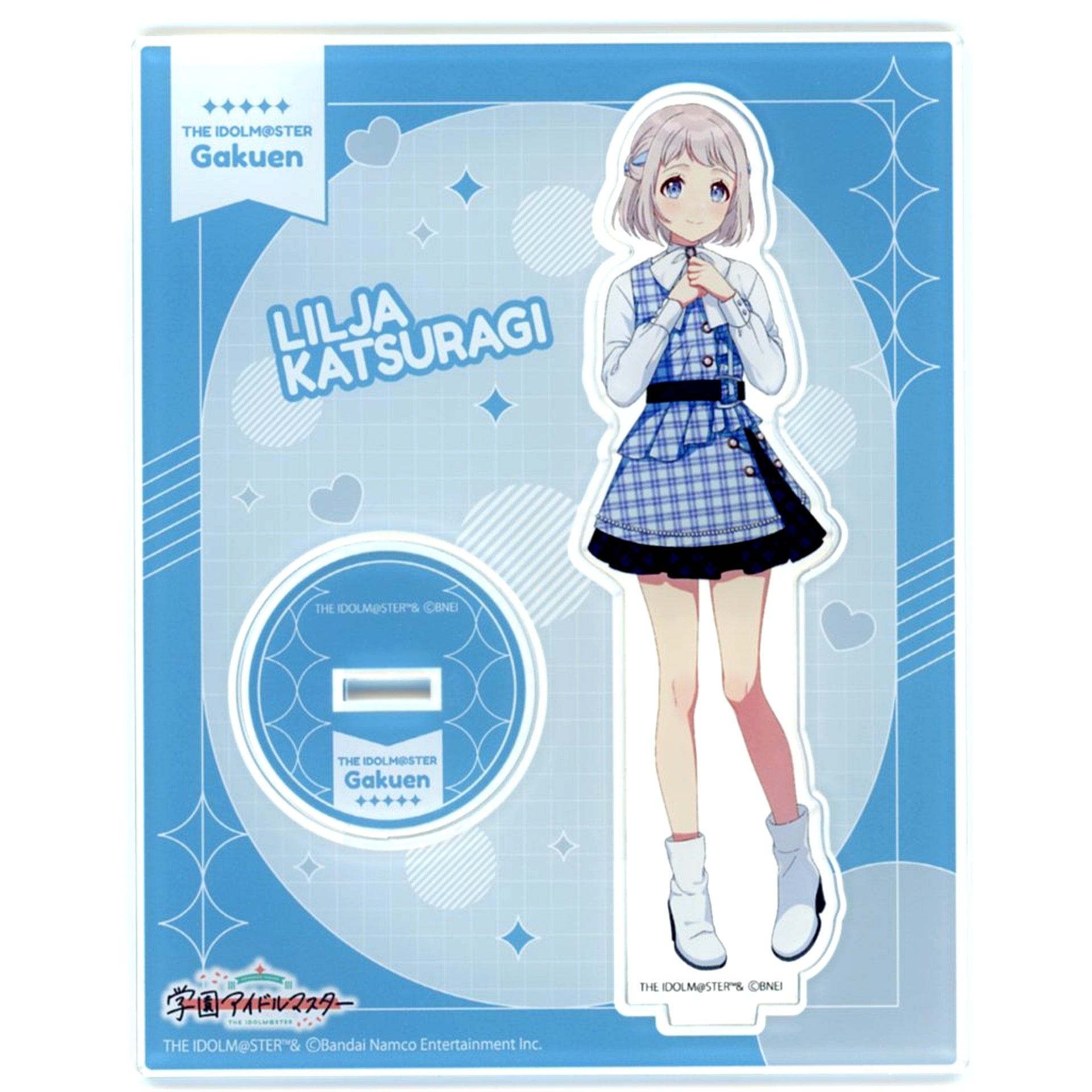 Lilja Katsuragi Acrylic Stand Gakuen Idolmaster x 7-Eleven Seven Net Ltd [USED]