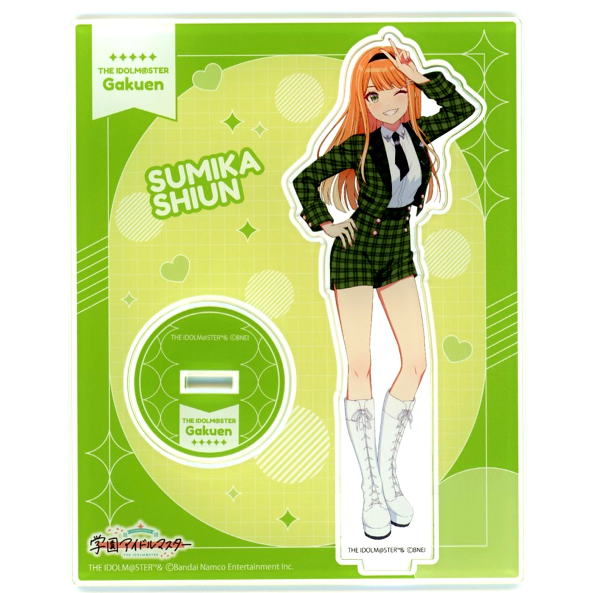 Sumika Shiun Gakuen Idolmaster Acrylic Stand 7-Eleven Seven Net Limited [USED]