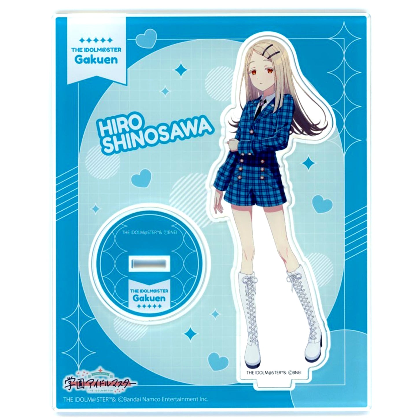 Hiro Shinosawa Acrylic Stand Gakuen Idolmaster x 7-Eleven Seven Net Ltd [USED]