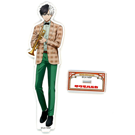 Haruka Sakura WIND BREAKER Collaboration Event Seibuen Amusement Park Illustration Acrylic Stand [USED]