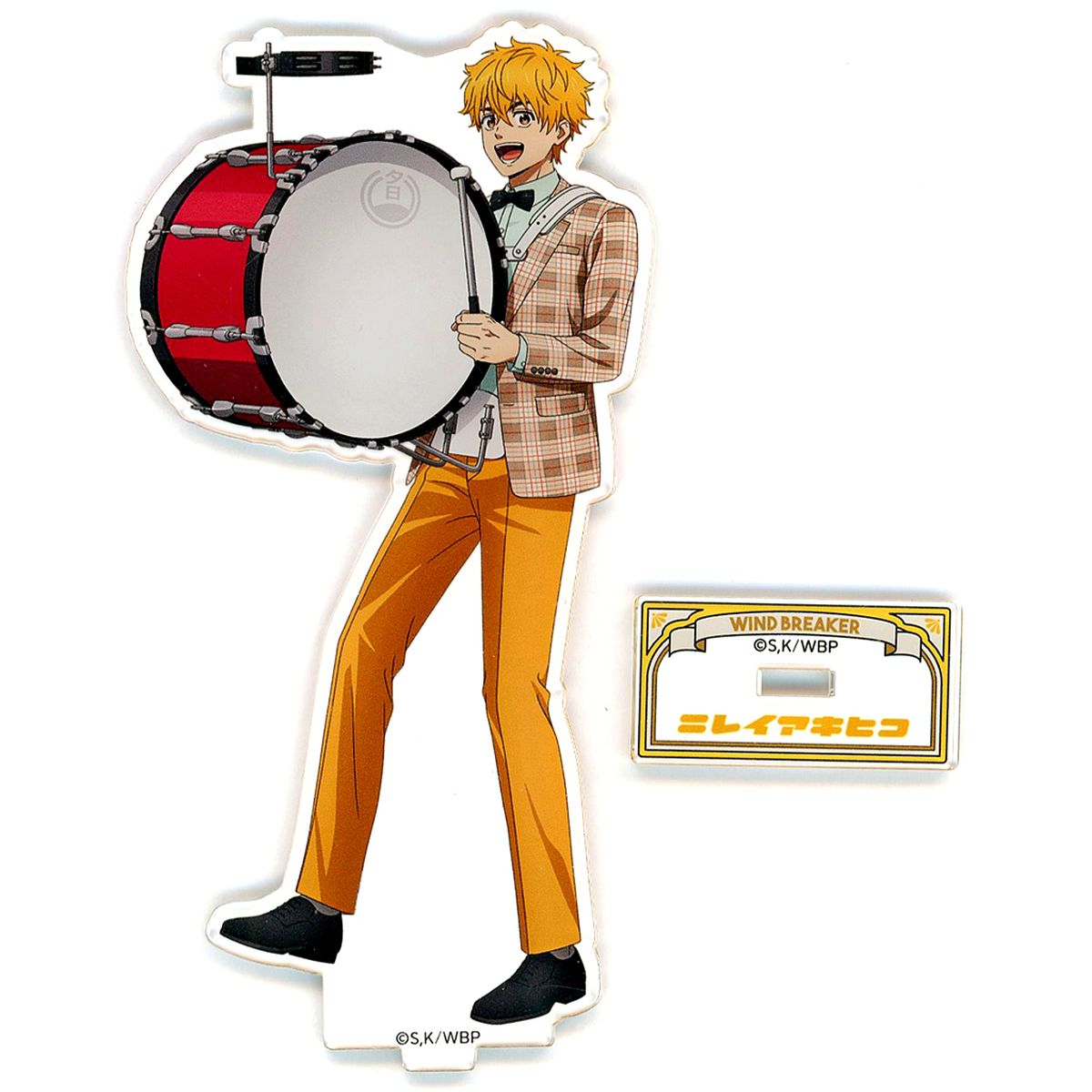 Akihiko Nirei Illustration Acrylic Stand Wind Breaker Seibuen Amusement Park Edition [USED]