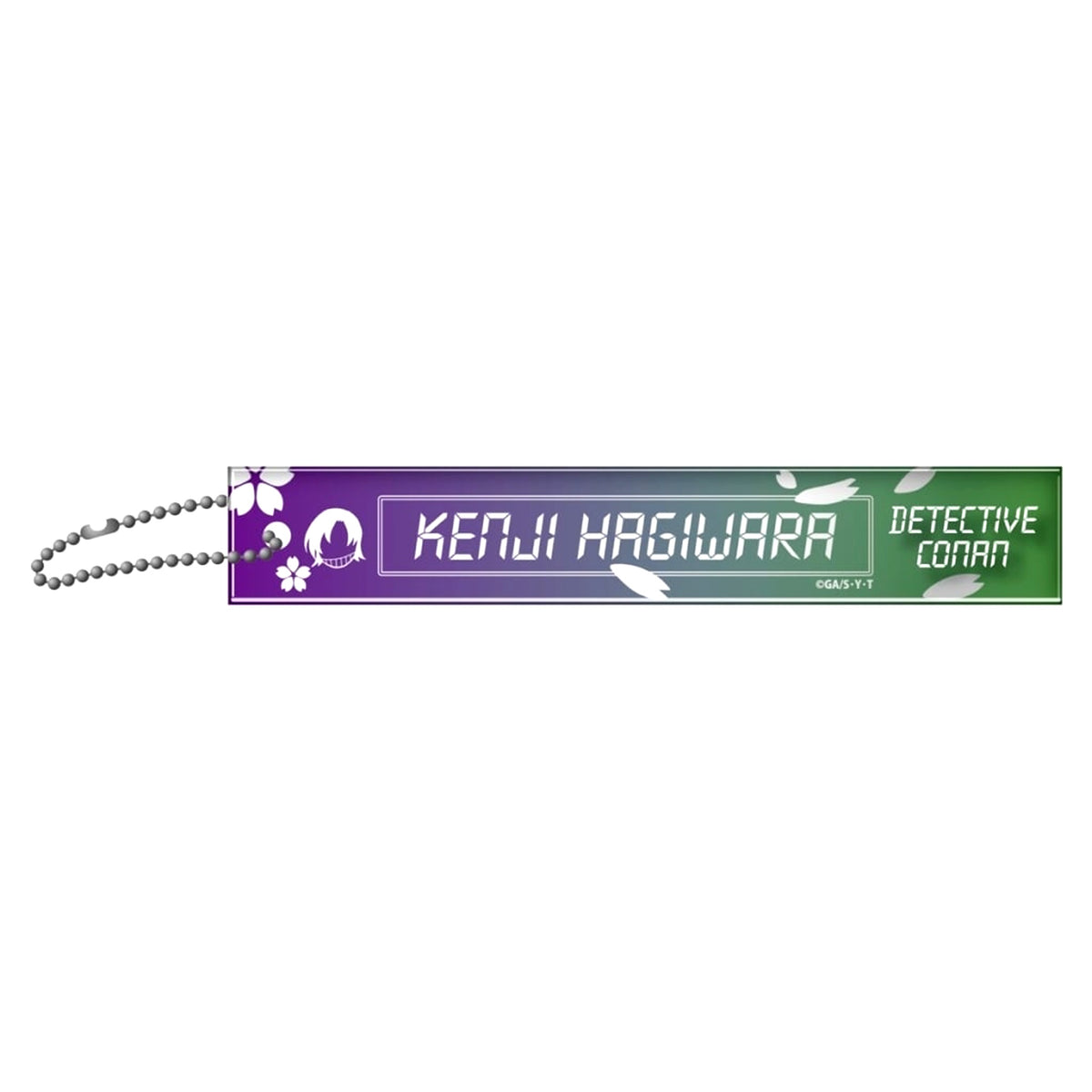 Kenji Hagiwara Detective Conan Hotel Room Key Style Acrylic Ball Chain [USED]