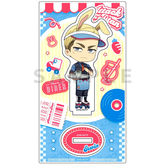 Erwin Smith Usamimi Diner Attack on Titan Acrylic Stand [USED]