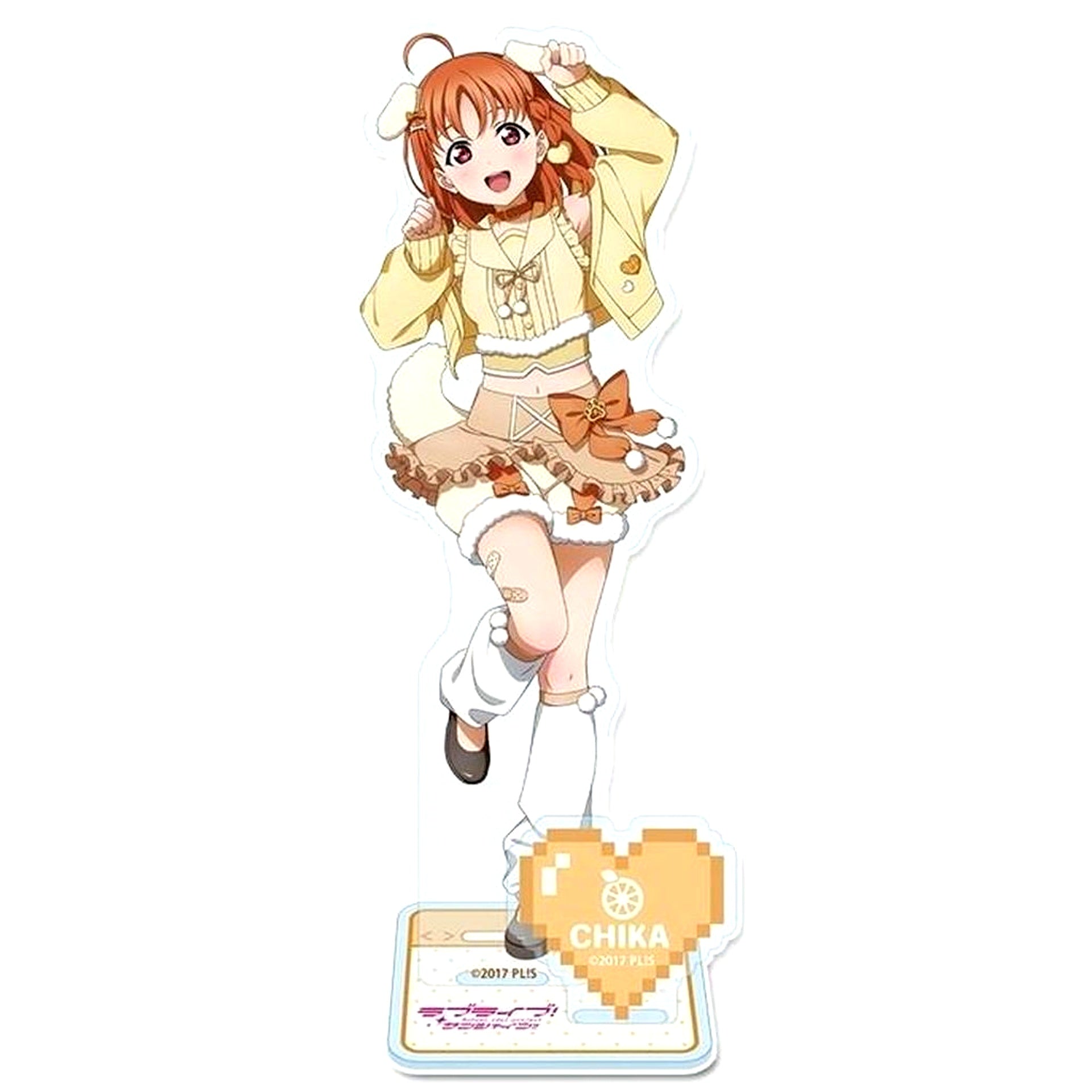 Chika Takami Acrylic Stand Animal Outfit Ver. Love Live! Sunshine!! Animega Sofmap Advance Sale Fair [USED]