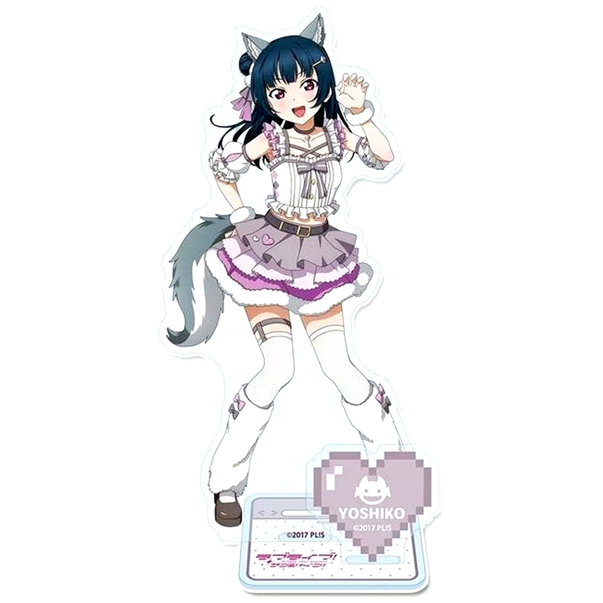 Yoshiko Tsushima Animal Outfit Ver. Acrylic Stand Love Live! Sunshine!! Animega Sofmap Advance Sale Fair [USED]