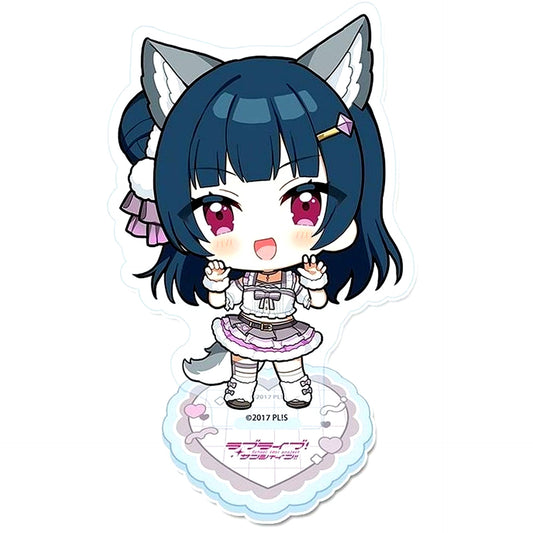 Yoshiko Tsushima Animal Outfit Ver. Petit Choco Acrylic Stand Love Live! Sunshine!! Animega Sofmap Advance Sale Fair [USED]