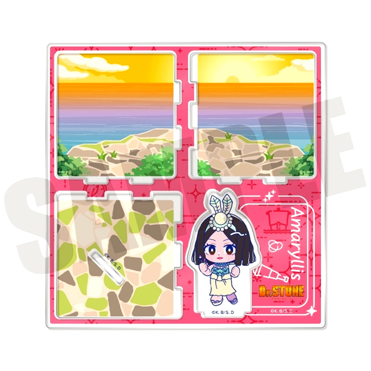 Amaryllis G. Dr.STONE Newtro Part 2 Acrylic Diorama [USED]