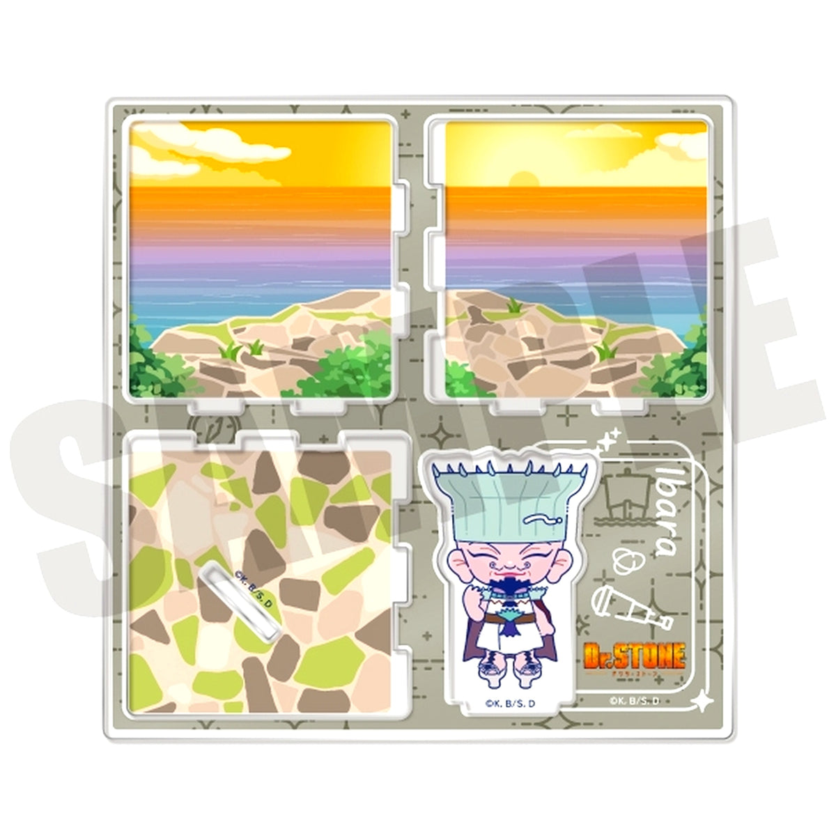 Ibara J. Dr.STONE Newtro Part 2 Acrylic Diorama [USED]