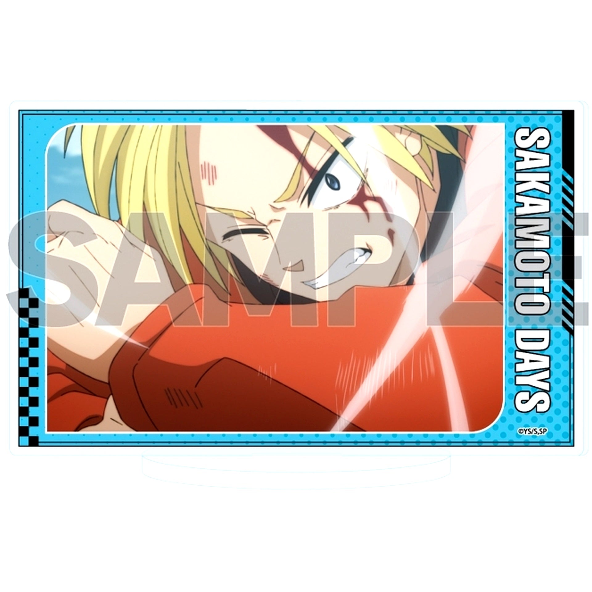 Shin Asakura 70 Scene Shot Illustration SAKAMOTO DAYS Acrylic Stand [USED]
