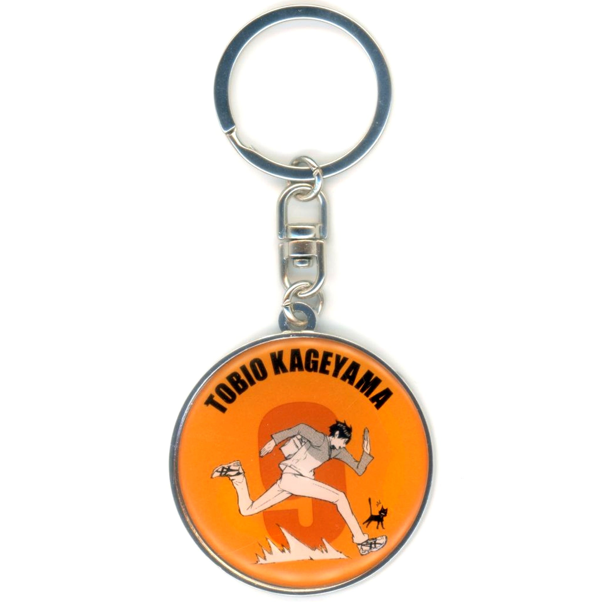 Tobio Kageyama Haikyu!! RUN Metal Keychain Collection Vol. 1 [USED]