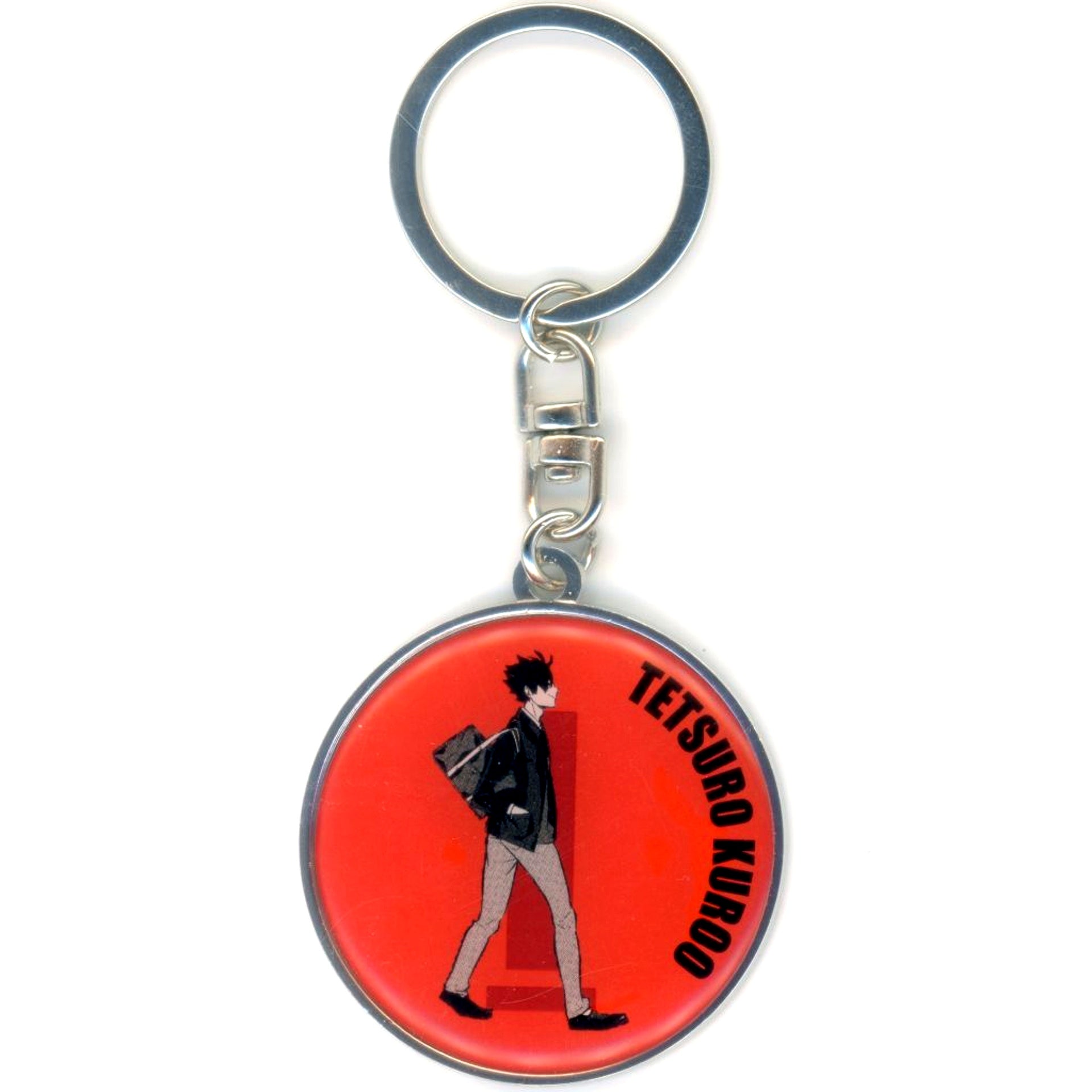 Tetsuro Kuroo Haikyu!! RUN Metal Keychain Collection Vol. 1 [USED]