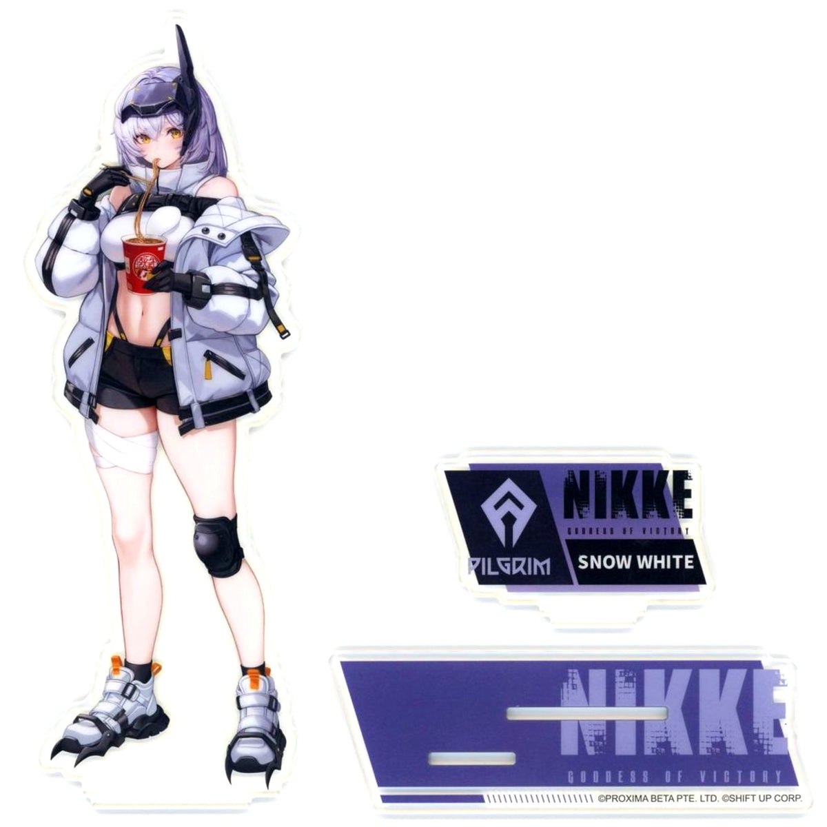 Snow White GODDESS OF VICTORY: NIKKE Acrylic Stand C107 Goods [USED]