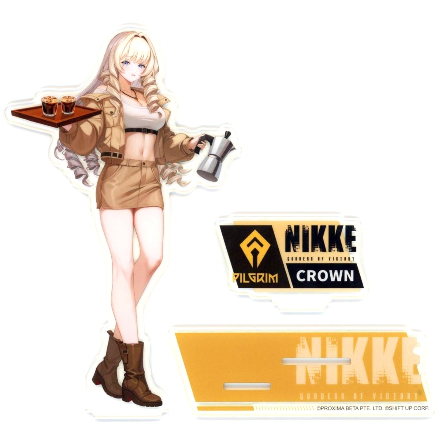 Crown Goddess of Victory: Nikke Acrylic Stand C107 Goods [USED]