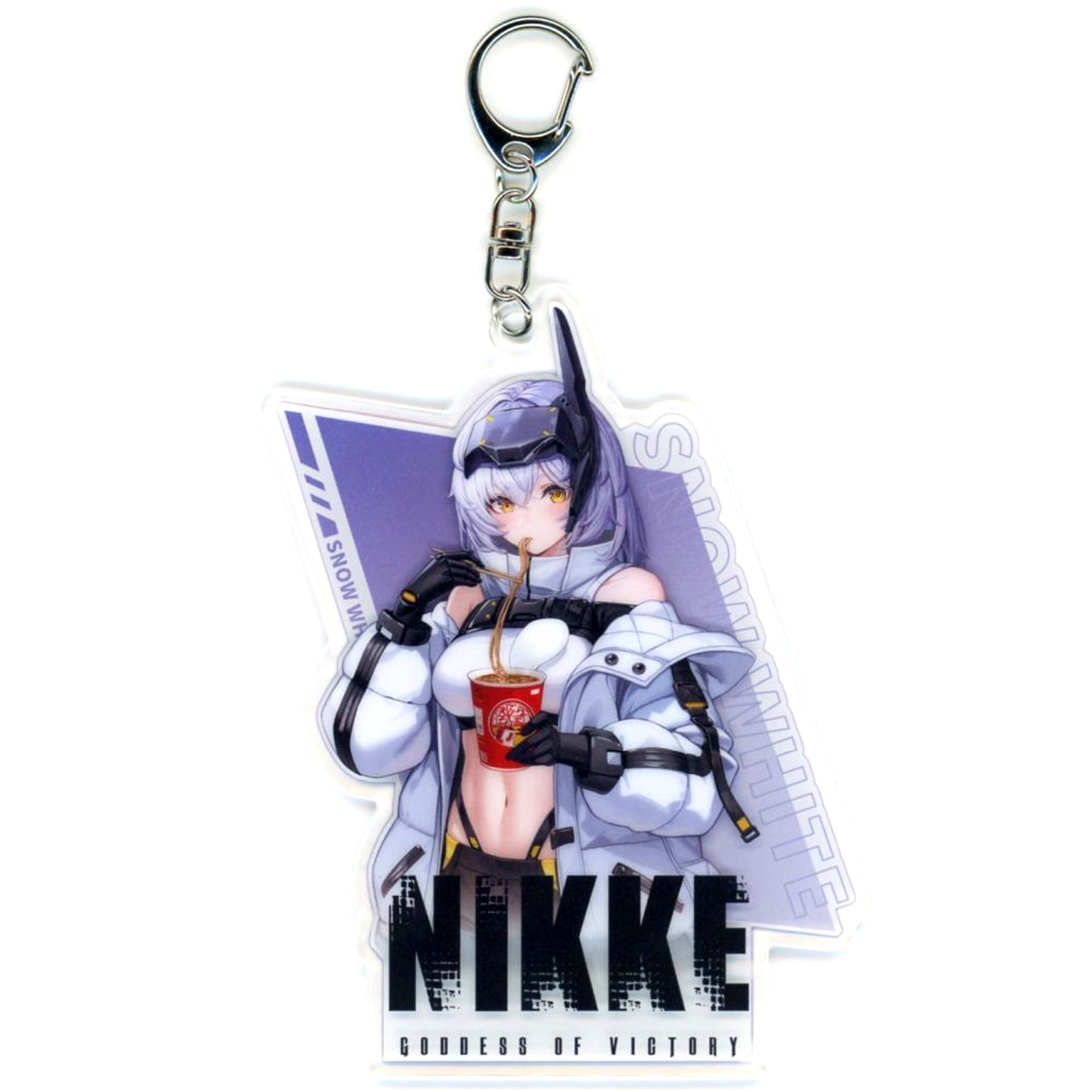 Snow White GODDESS OF VICTORY: NIKKE C107 Goods Acrylic Charm [USED]
