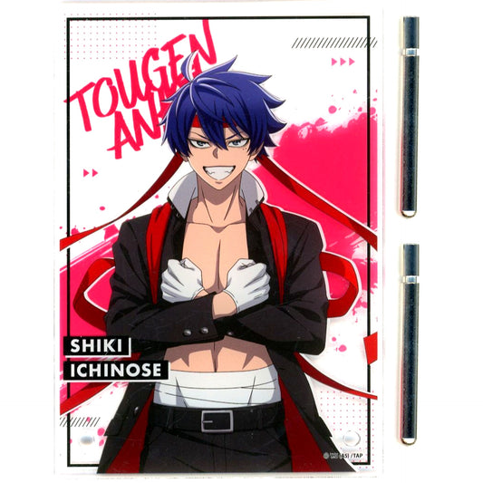 Shiki Ichinose Illustration Oendan Series Acrylic Panel Tougen Anki POP UP SHOP in TOWER RECORDS [USED]