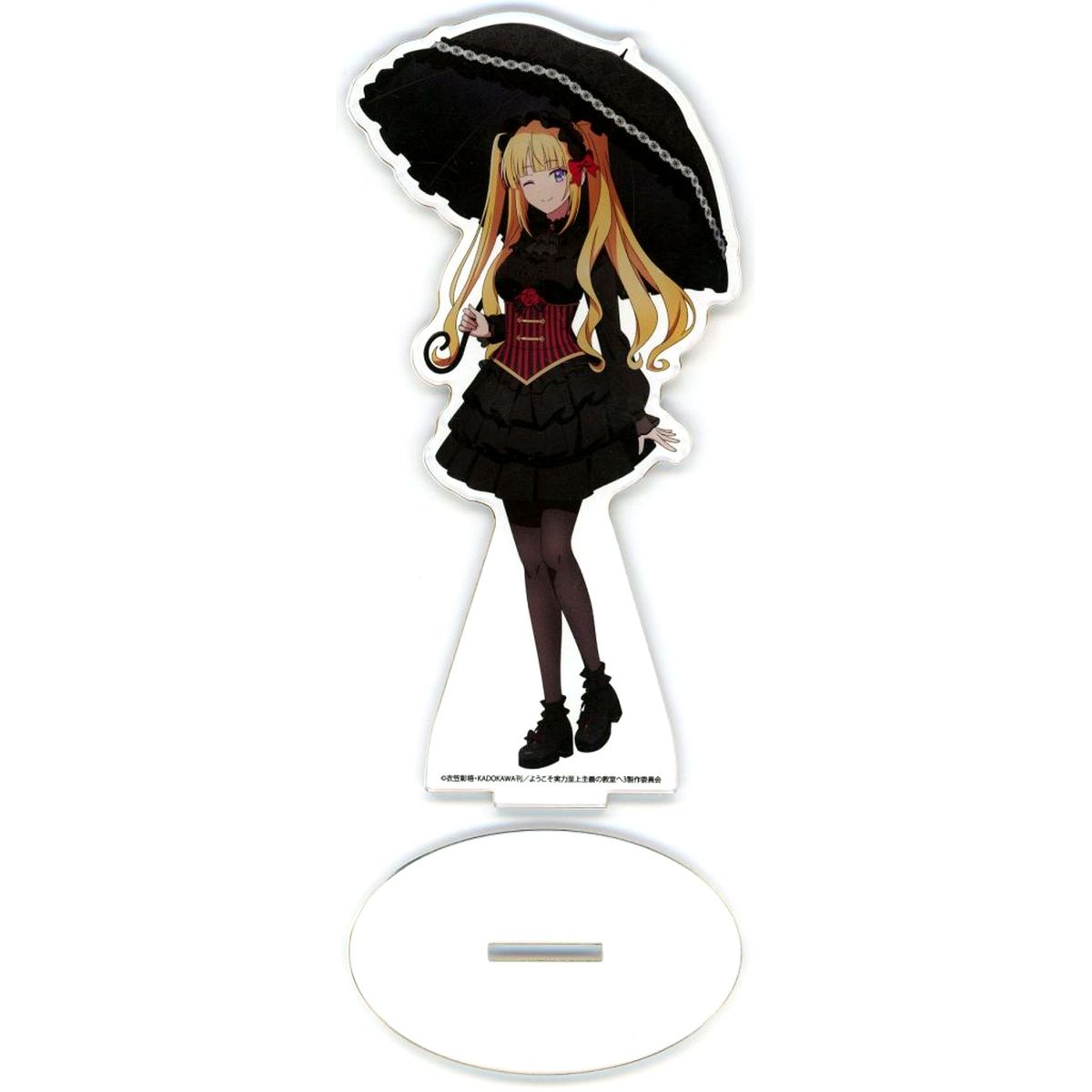 Kei Karuizawa Gothic Lolita Original Illustration Acrylic Stand Classroom of the Elite POP UP SHOP in GAMERS [USED]