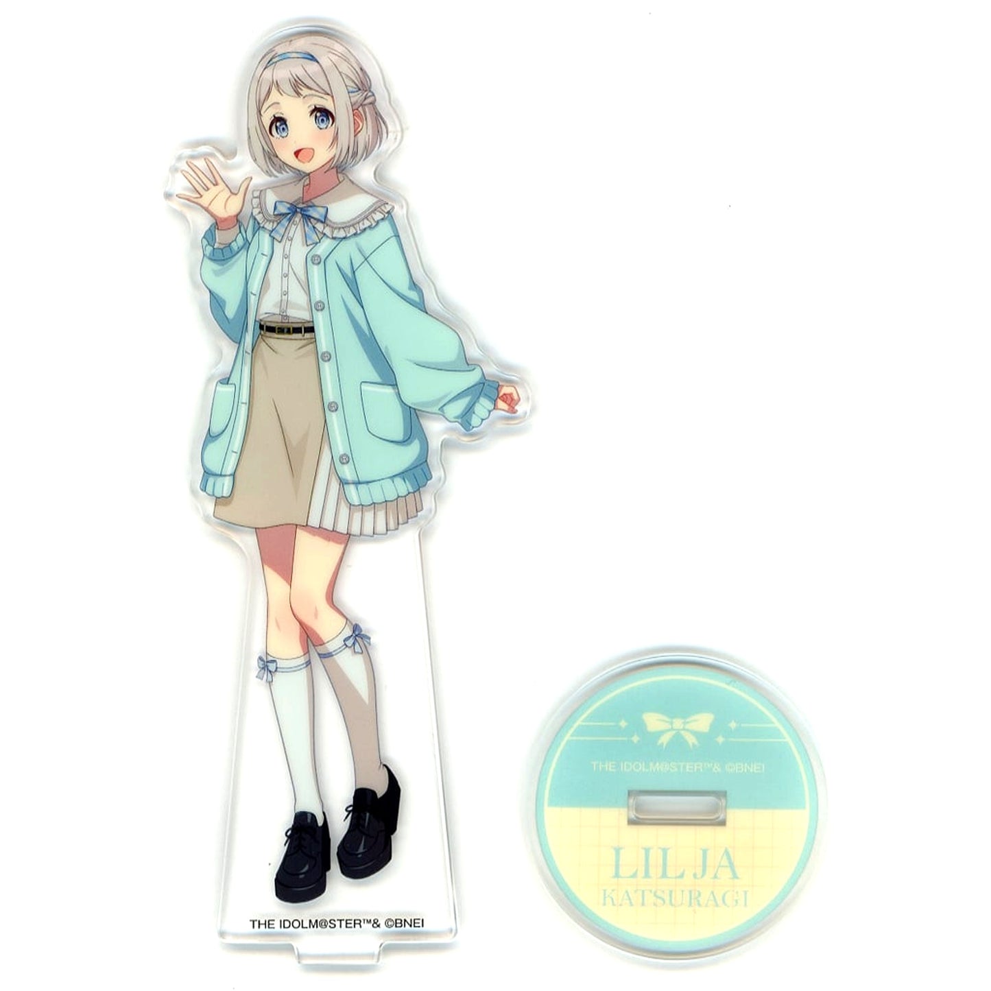 Lilja Katsuragi Gakuen Idolmaster Acrylic Stand Lawson [USED]