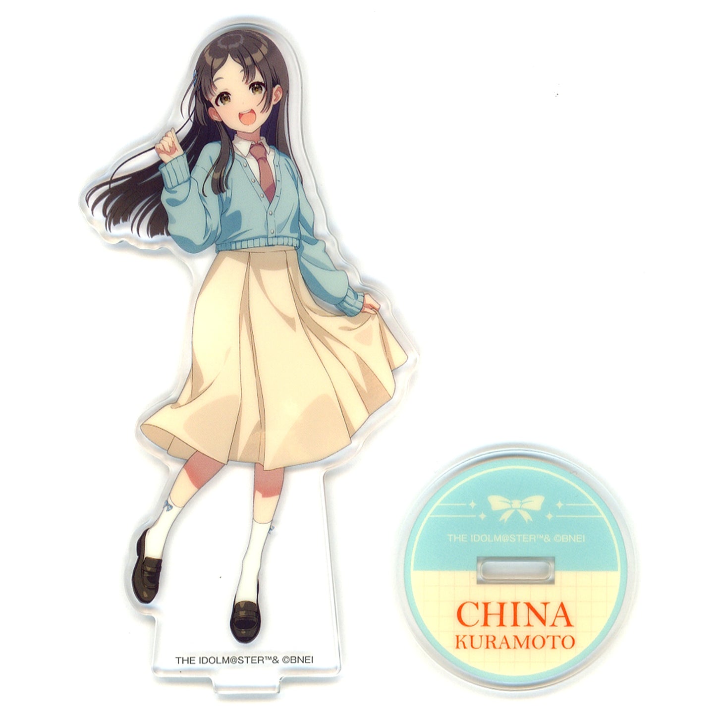 China Kuramoto Gakuen Idolmaster Acrylic Stand Lawson [USED]